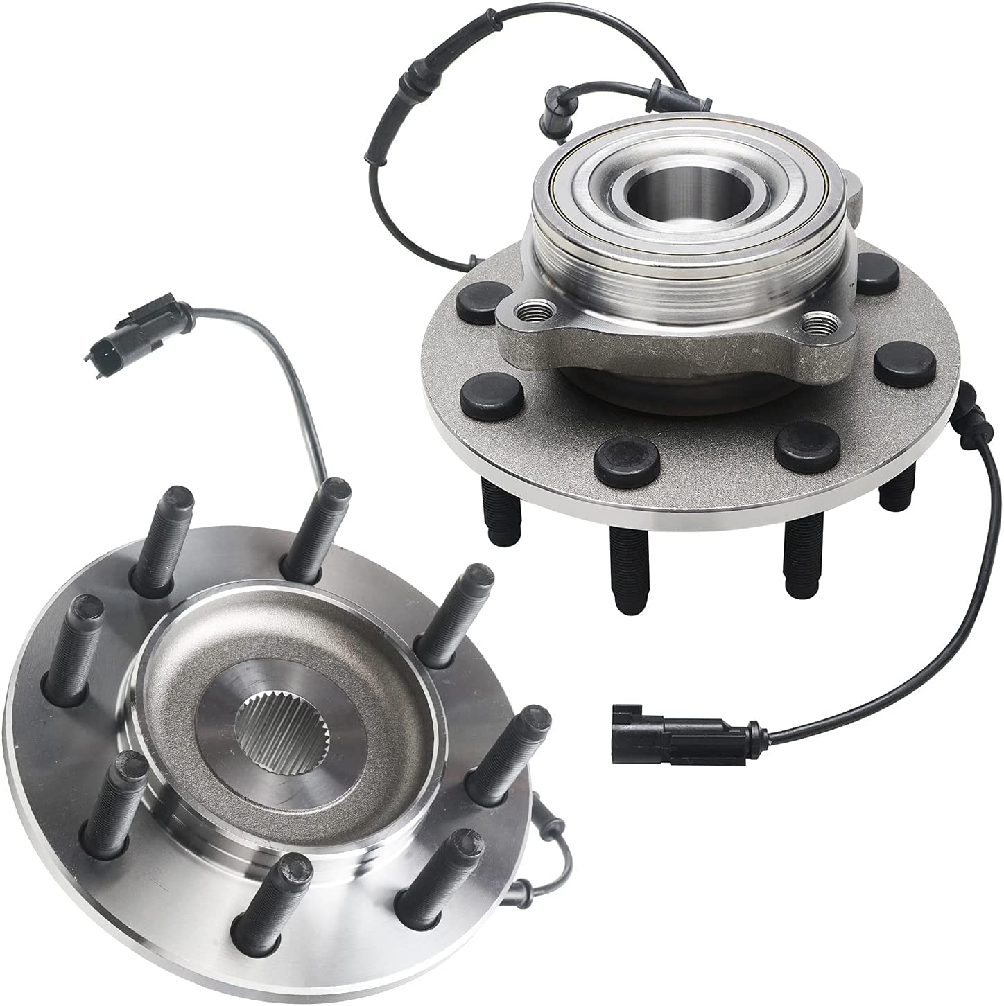 Detroit Axle - 4WD Front Wheel Hub Bearings Ball Joints for Ram 1500 2500 3500 — image 4