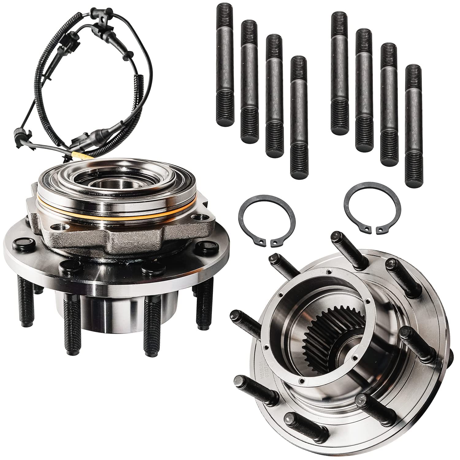 Detroit Axle - 4WD Front Wheel Hubs Ball Joints for 2005-10 Ford F-250 F-350 SD — image 4