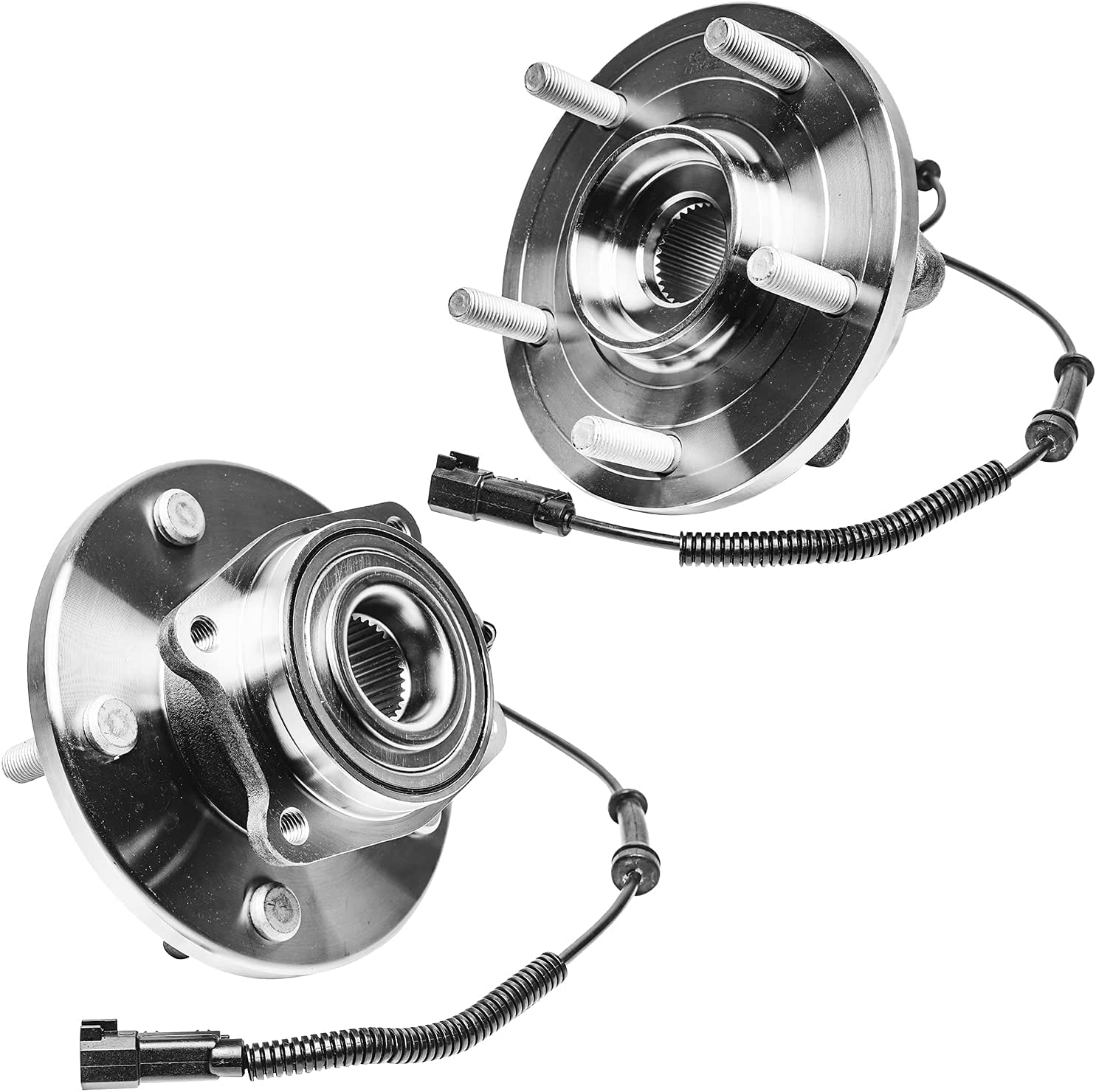Detroit Axle - Front Wheel Hub and Bearings for Chrysler Town  Country Routan — image 4