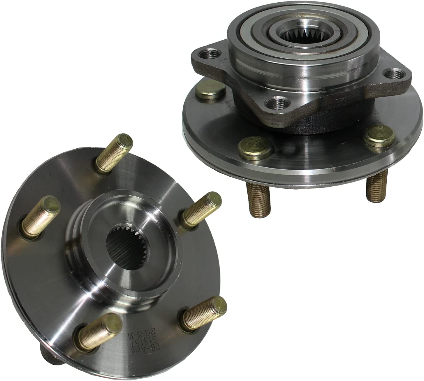 Detroit Axle - Front Wheel Hub and Bearings Tie Rods Kit for Chrysler Sebring — image 4