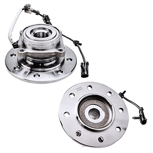 Detroit Axle - 4WD Front Wheel Hubs Tie Rods Kit for K1500 K2500 Suburban K3500 — image 4