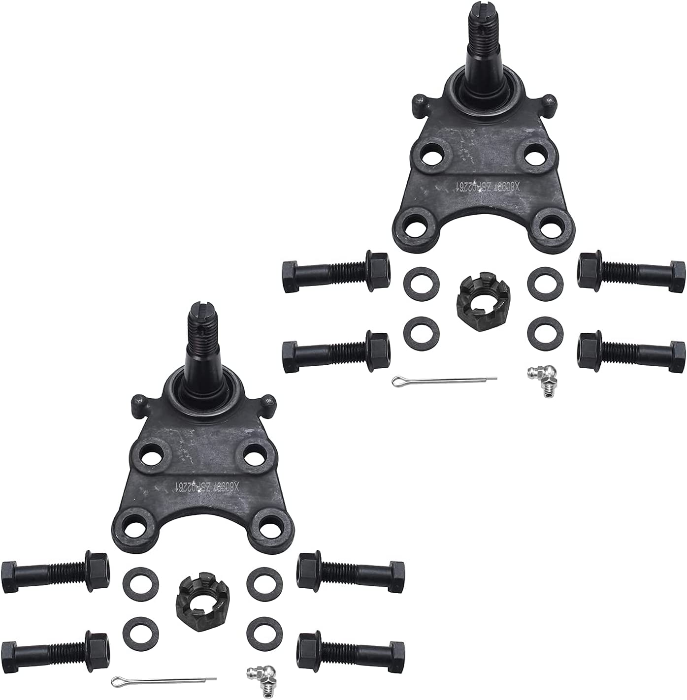 Detroit Axle - 2WD Front Wheel Hubs Ball Joints for 2004-2008 Chevy Colorado — image 5