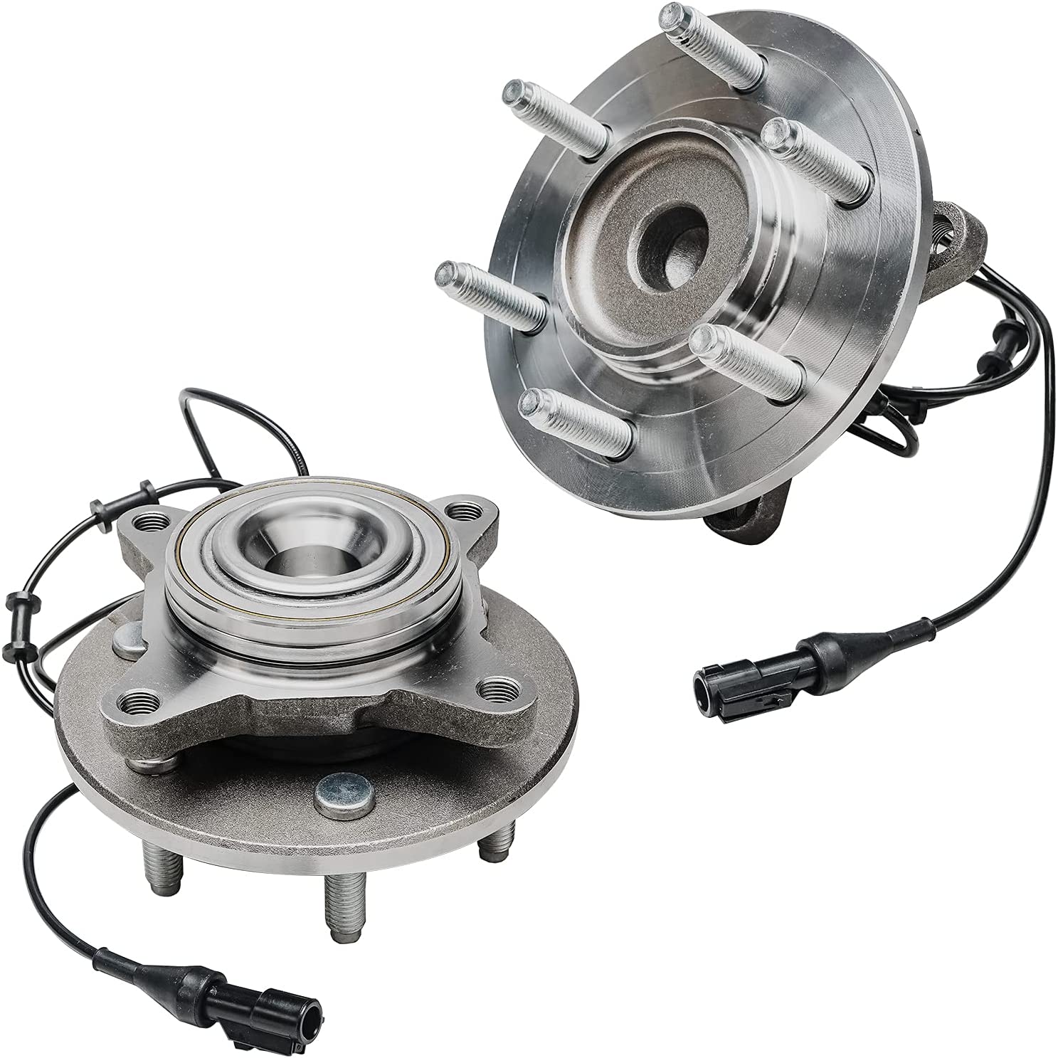 Detroit Axle - 2WD Front Rear Wheel Hubs Tie Rods for 03-06 Expedition Navigator — image 4
