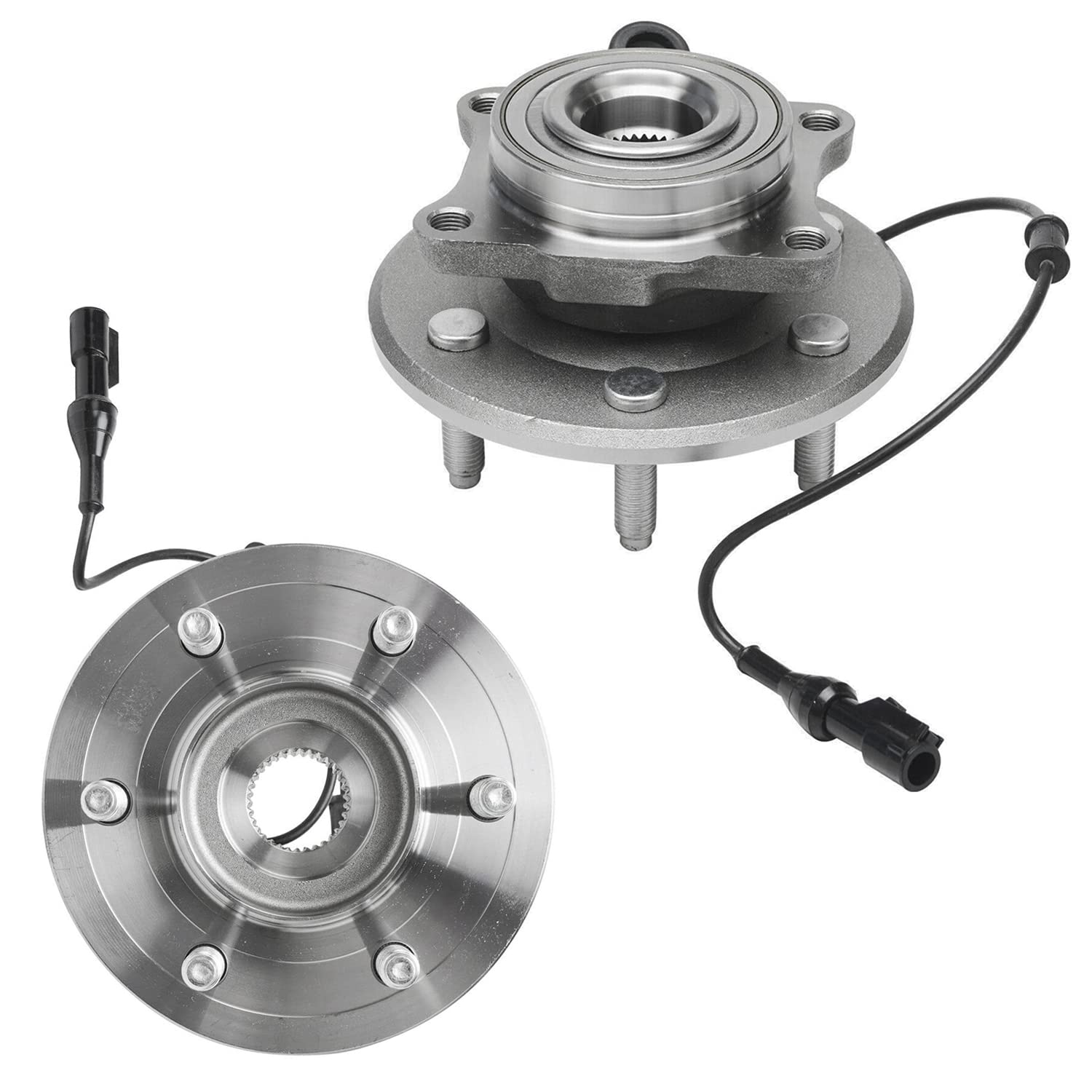 Detroit Axle - 2WD Front Rear Wheel Hubs Ball Joints for 2003-06 Ford Expedition — image 5