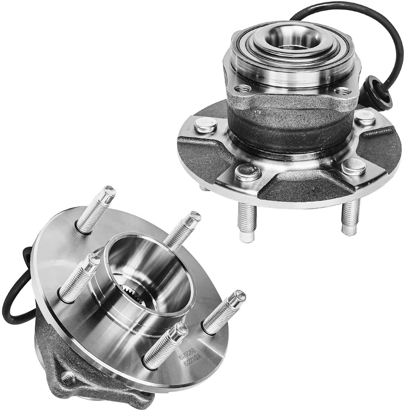 Detroit Axle - 4WD Front Wheel Hub Bearings Tie Rods for 2015-2017 Ford F-150 — image 4