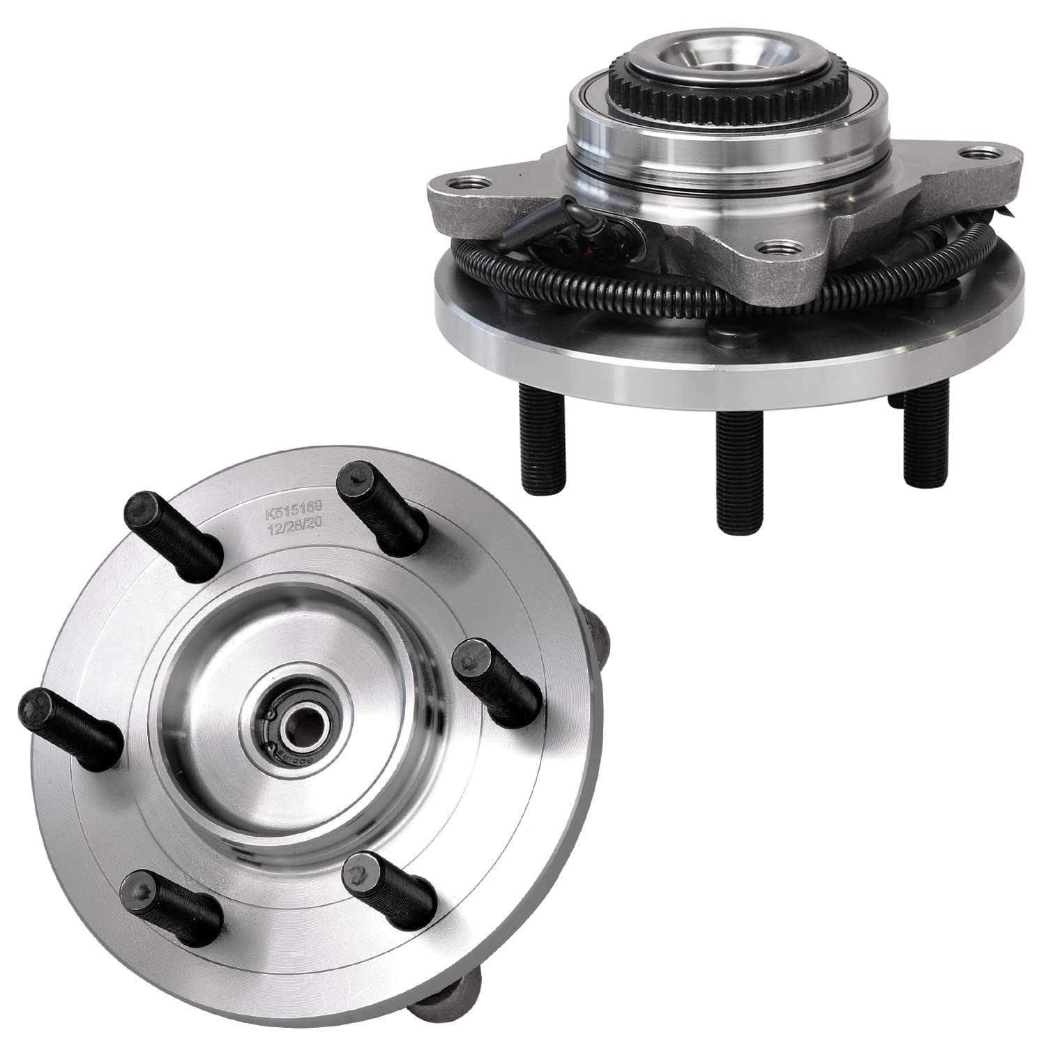 Detroit Axle - 4WD Front Wheel Hubs Outer Tie Rods Sway Bar Links for Ford F-150 — image 4