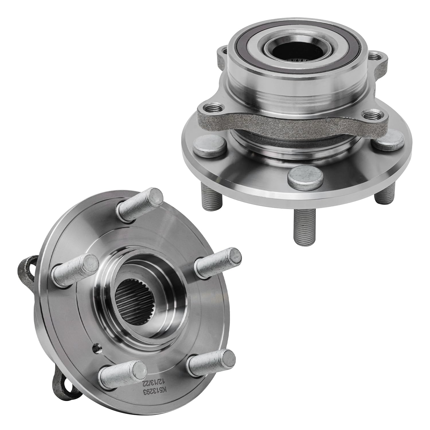 Detroit Axle - Front Wheel Hub Bearings Tie Rods Kit for 2011-2017 Honda Odyssey — image 4