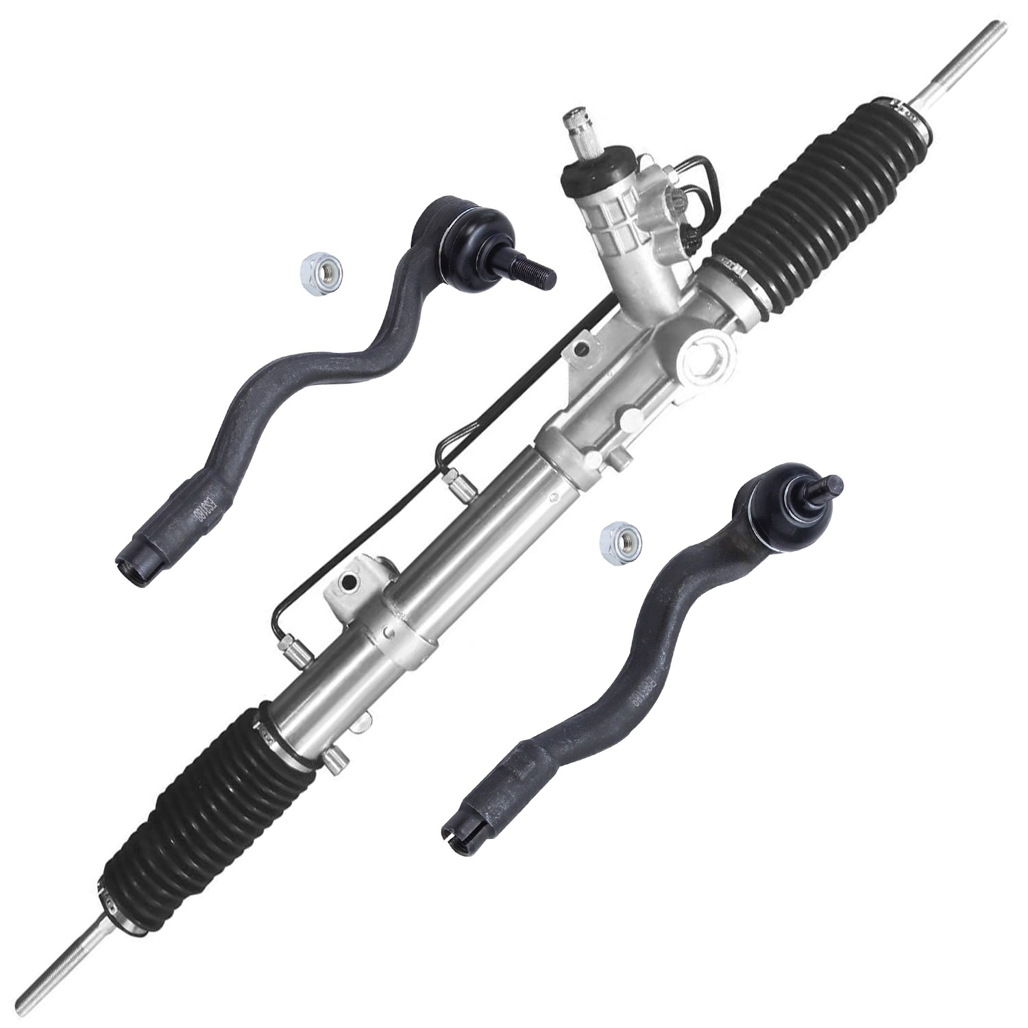 Power Steering Rack and Pinion Outer Tie Rods Suspension Kit