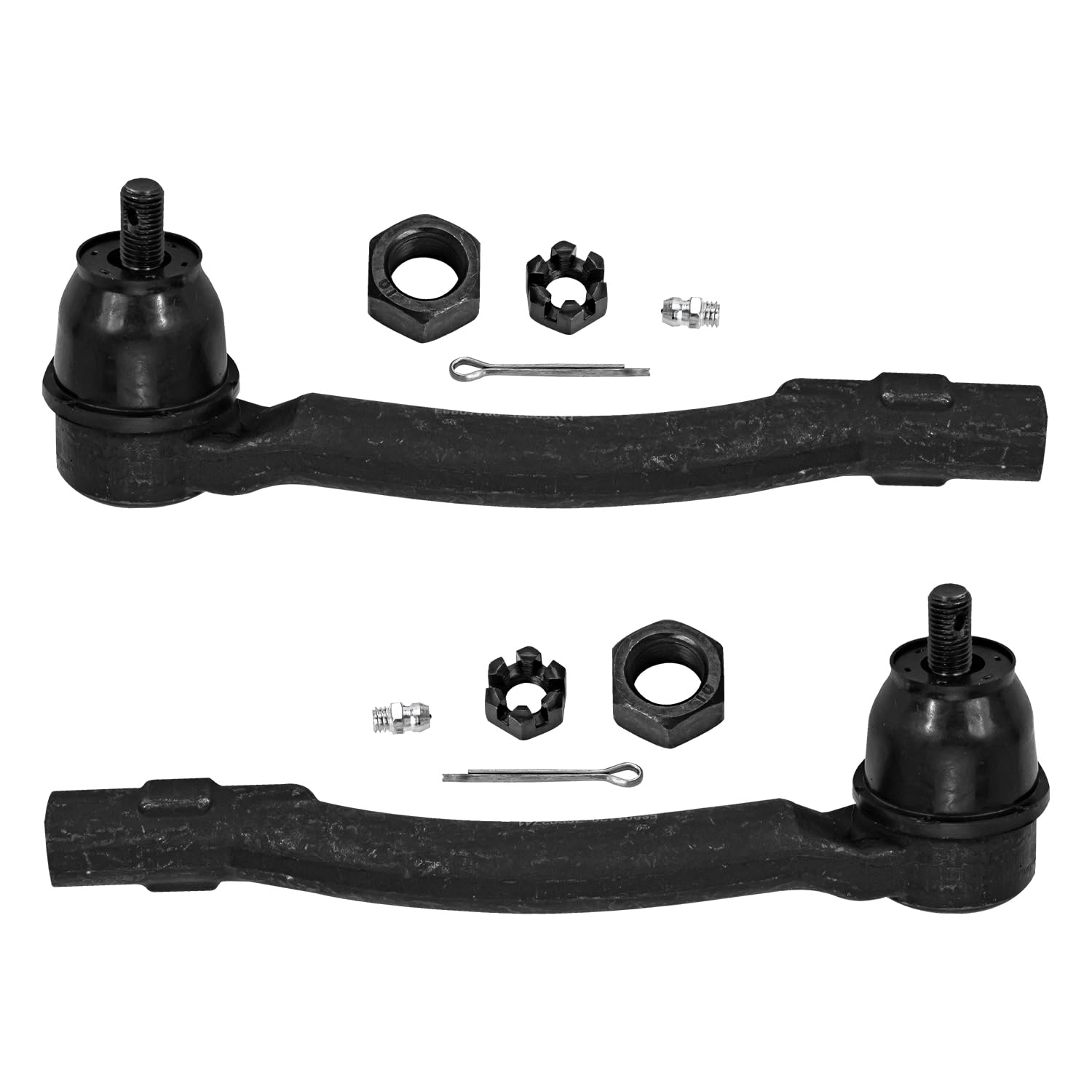 Detroit Axle - Front Rack  Pinion Tie Rods for 2012-2017 Hyundai Accent Kia Rio — image 5