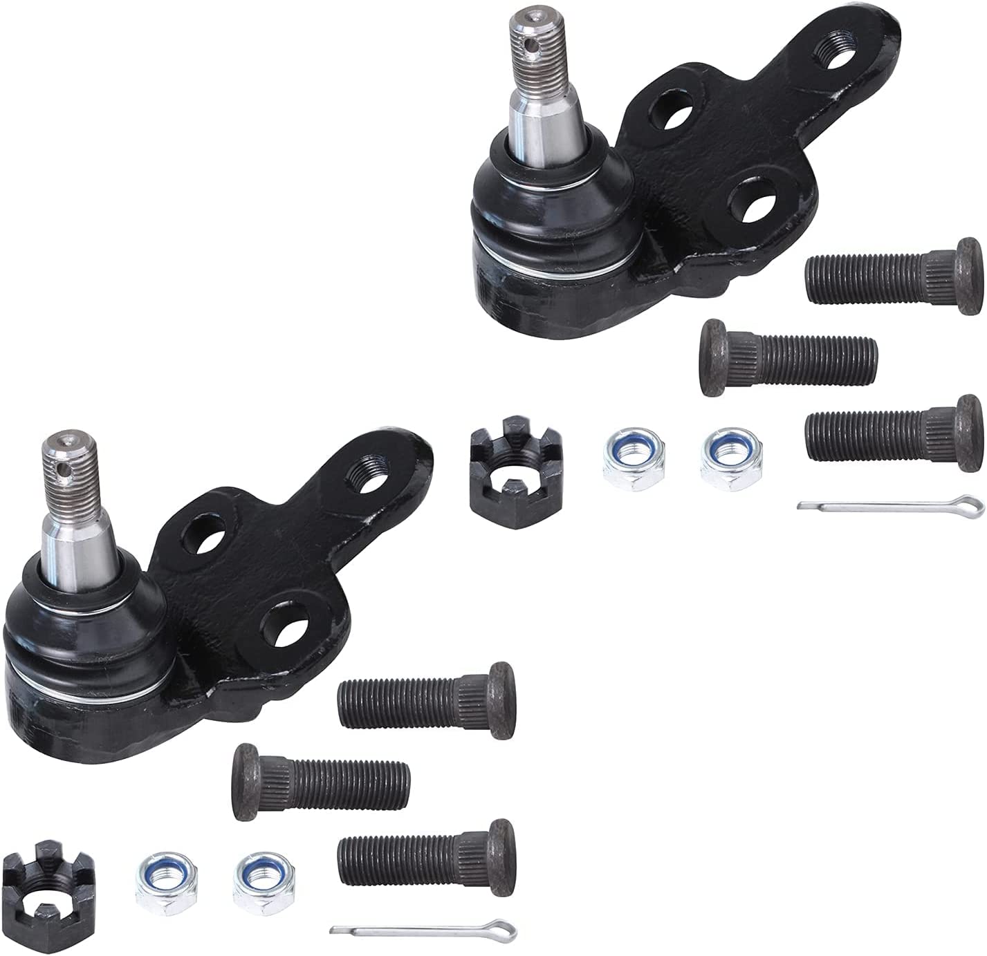 Detroit Axle - Front Lower Ball Joints Sway Bars Tie Rods for Camry Avalon ES300 — image 4