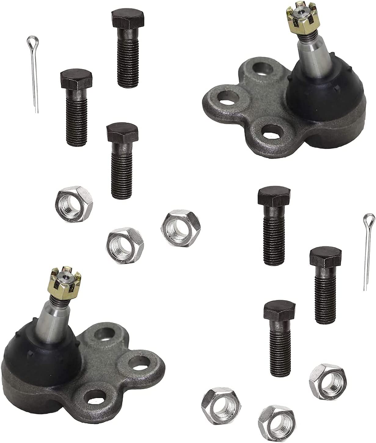 Detroit Axle - Front Ball Joints Sway Bars Tie Rods Kit for Impala Century Regal — image 4