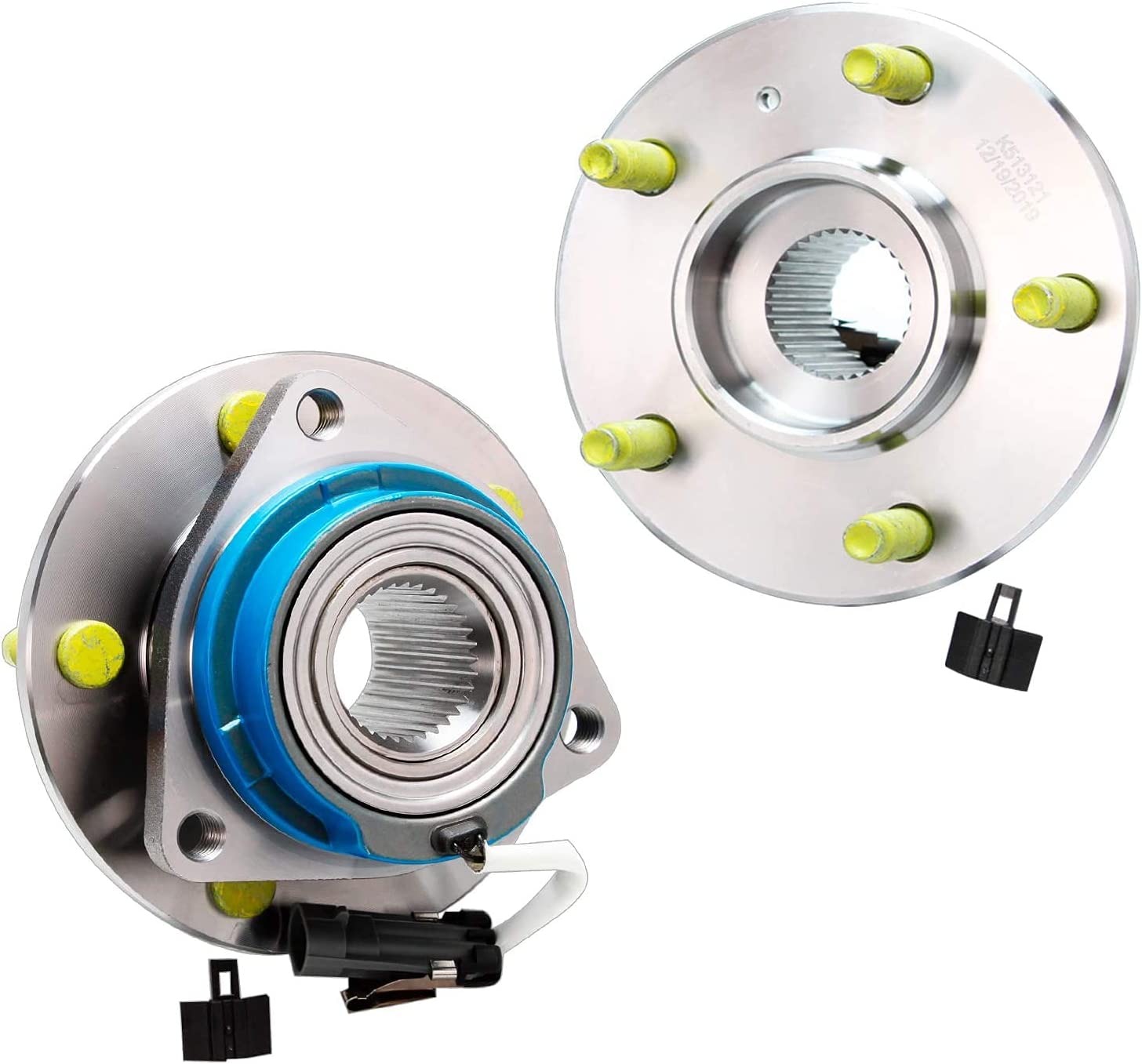 Detroit Axle - Front Wheel Hub Bearings Kit for Impala Lacrosse Century Allure — image 4