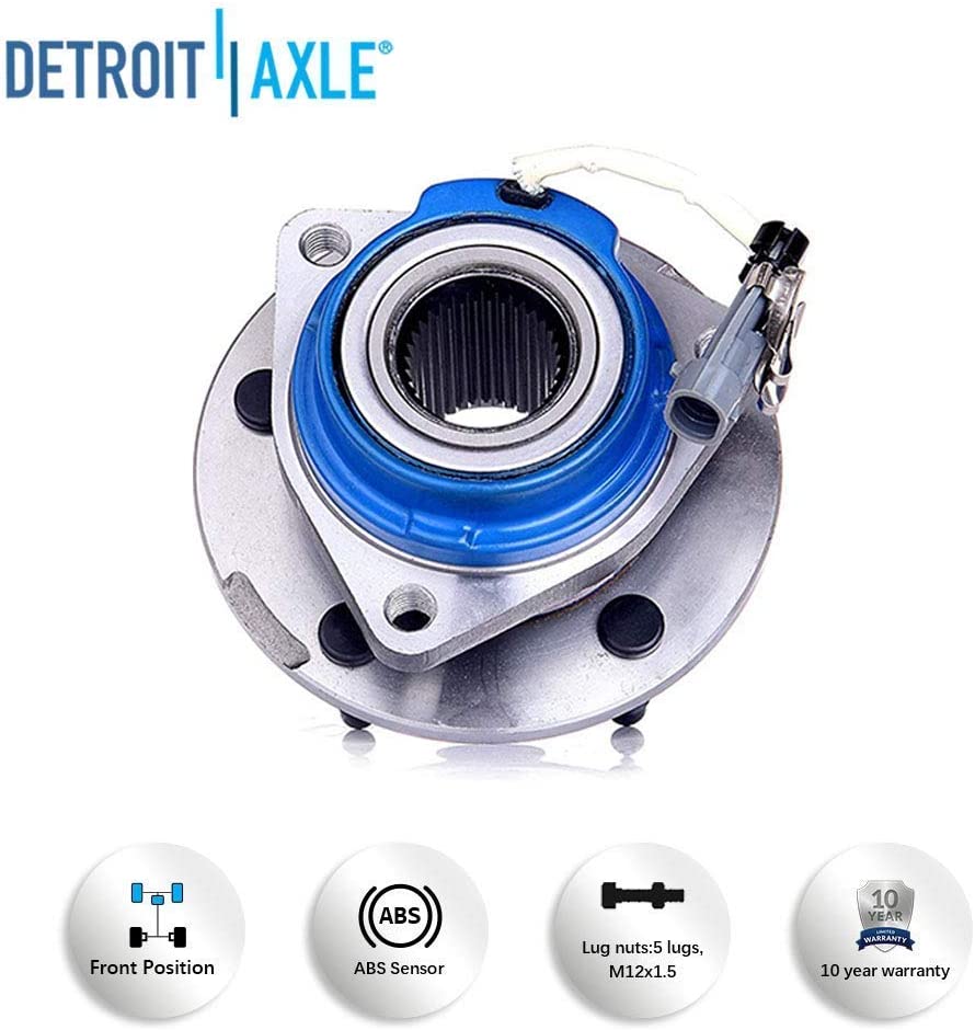 Detroit Axle - Front Struts Wheel Hubs Kit for Impala Monte Carlo Regal Century — image 15