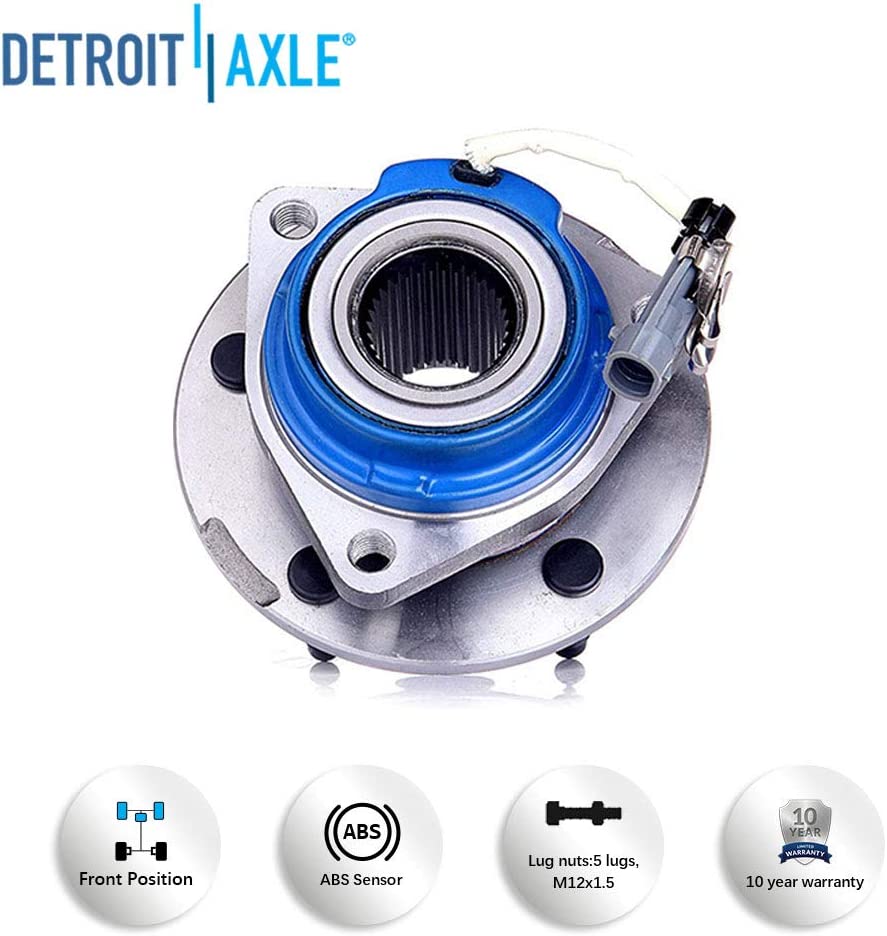 Detroit Axle - Front Lower Control Arm Hub Sway Bar Kit for Regal Century Impala — image 9
