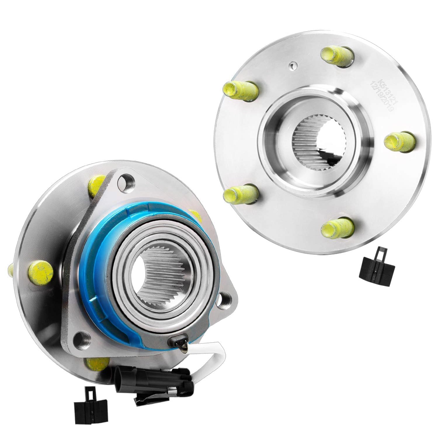 Detroit Axle - Front Struts Wheel Hub Bearings for Park Avenue Riviera Aurora — image 5