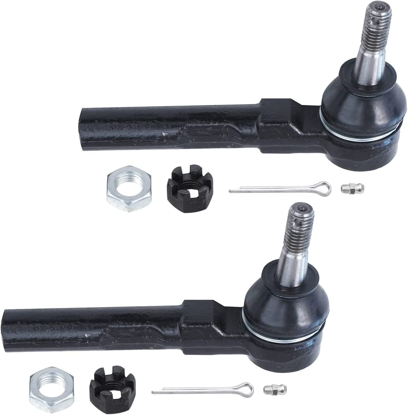 Detroit Axle - Front Inner Outer Tie Rods for 2004-2012 Chevy Malibu G6 Aura — image 5