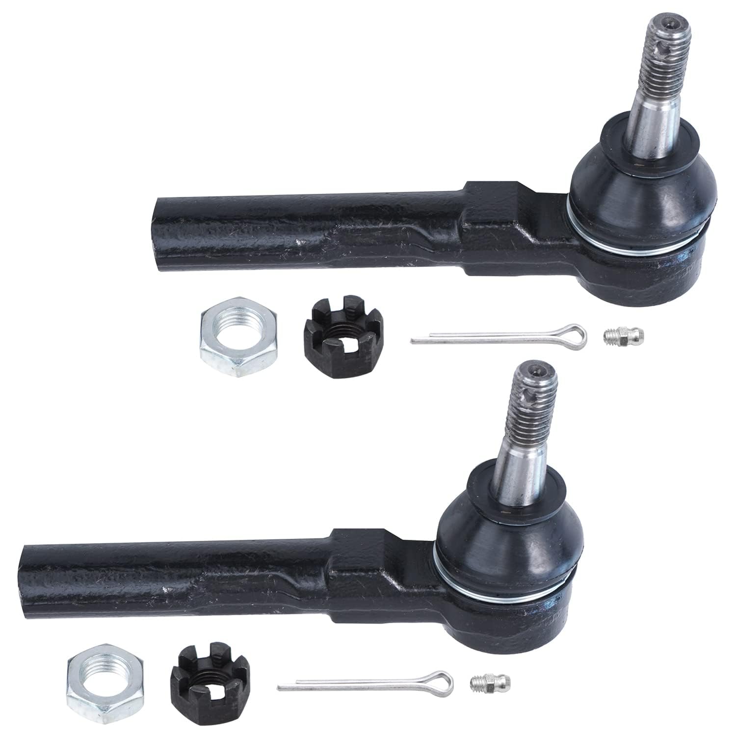 Detroit Axle - Front Lower Control Arms Outer Tie Rods for Saturn Aura G6 Malibu — image 6
