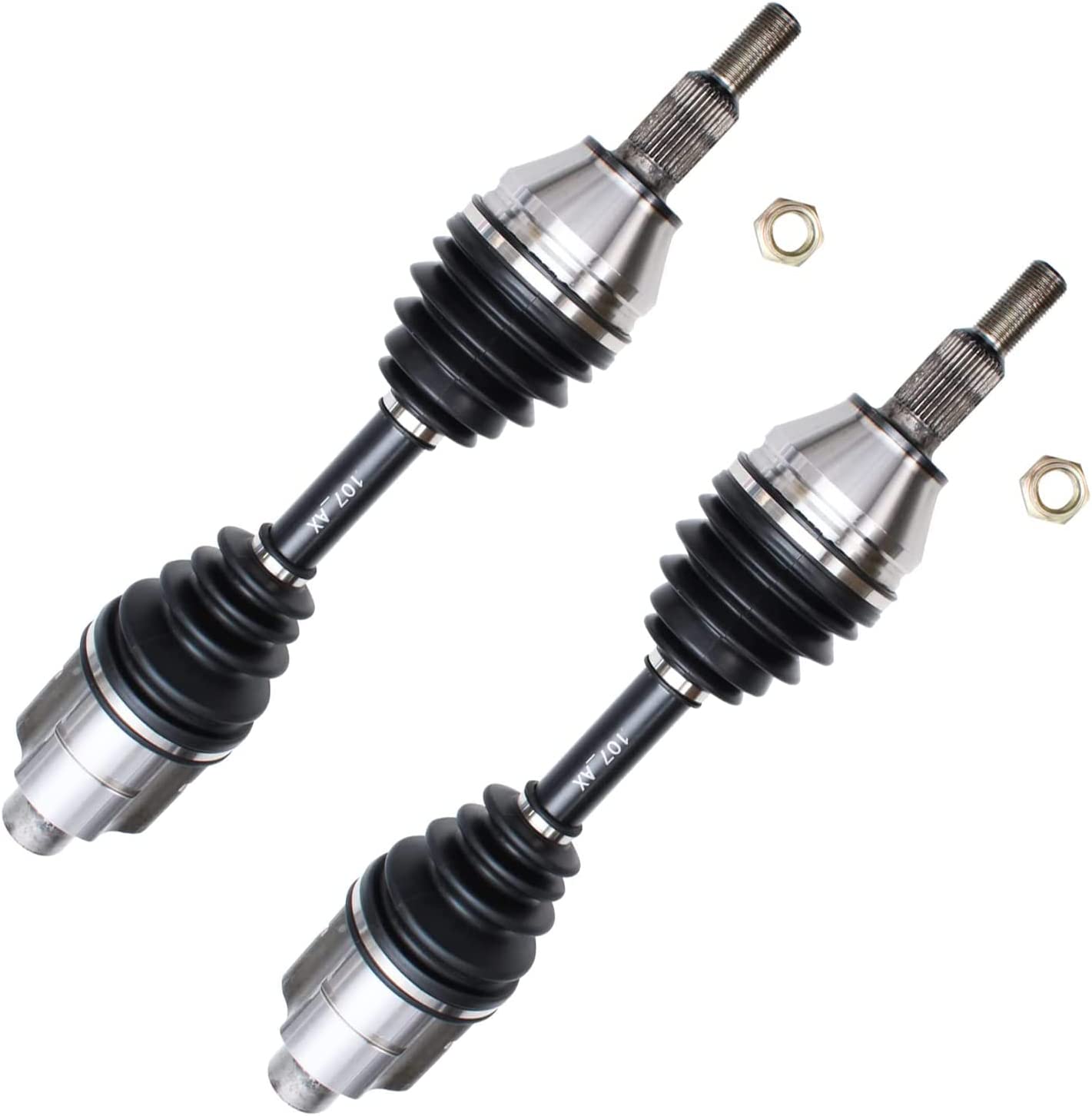 Detroit Axle - Front CV Axles Lower Ball Joints for 2002-2005 Dodge Ram 1500 4WD — image 4