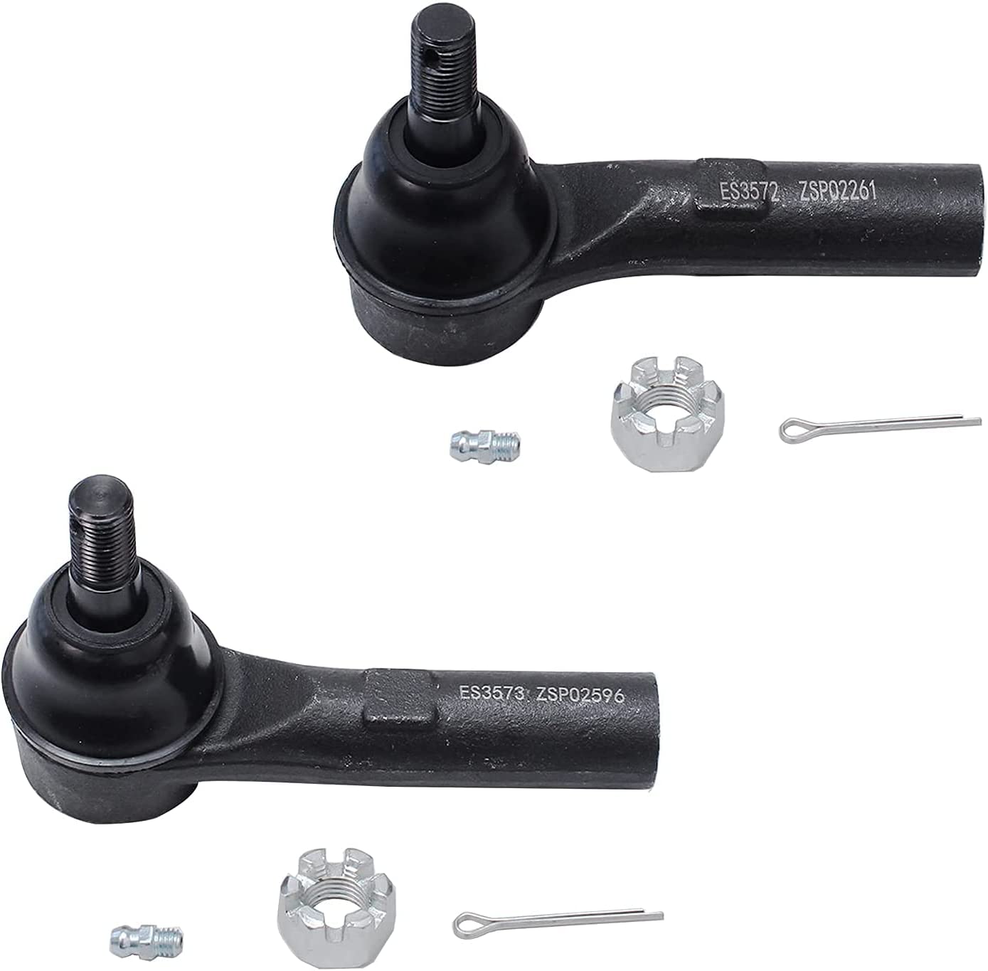 2002 Dodge Dakota - Detroit Axle 6pc Front Upper Lower Ball Joints ...
