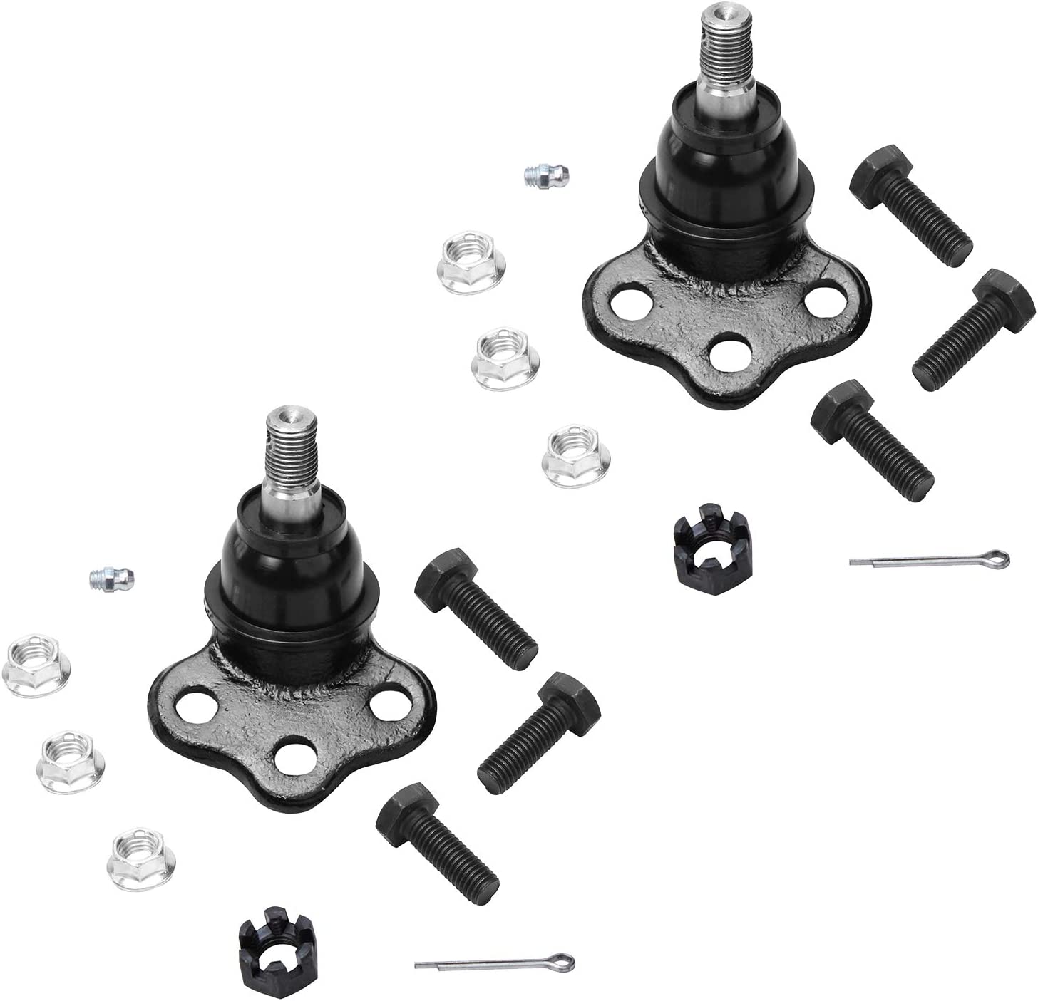 Detroit Axle - 2WD Front Upper Lower Ball Joints for 00-03 Dodge Dakota Durango — image 4