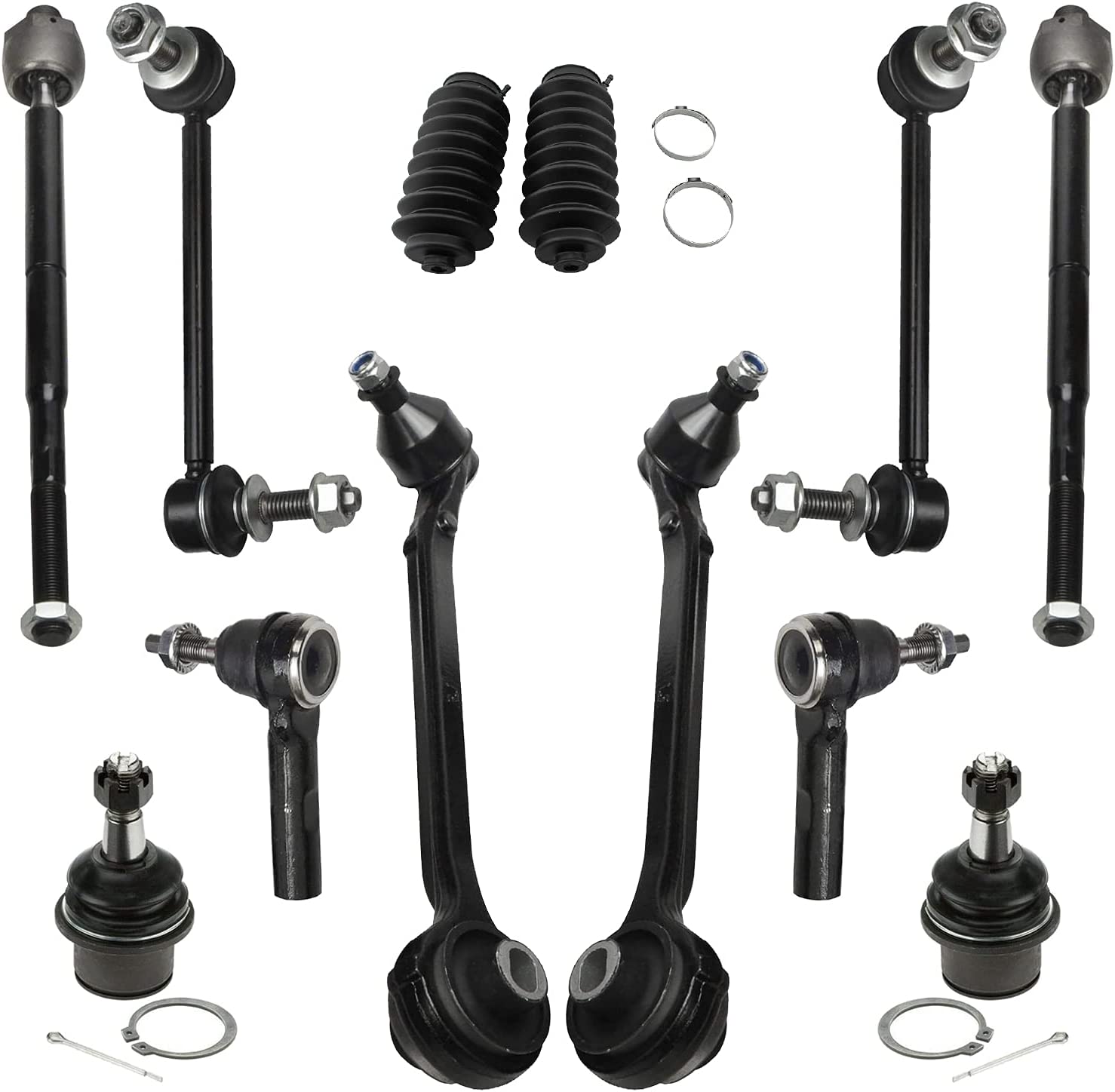 Detroit Axle - RWD Front Lower Control Arms Kit for Chrysler 300 Dodge Charger