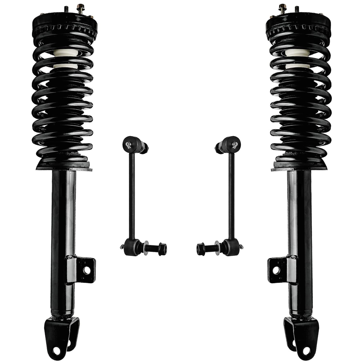 4pc Front Struts Sway Bar Links Suspension Kit