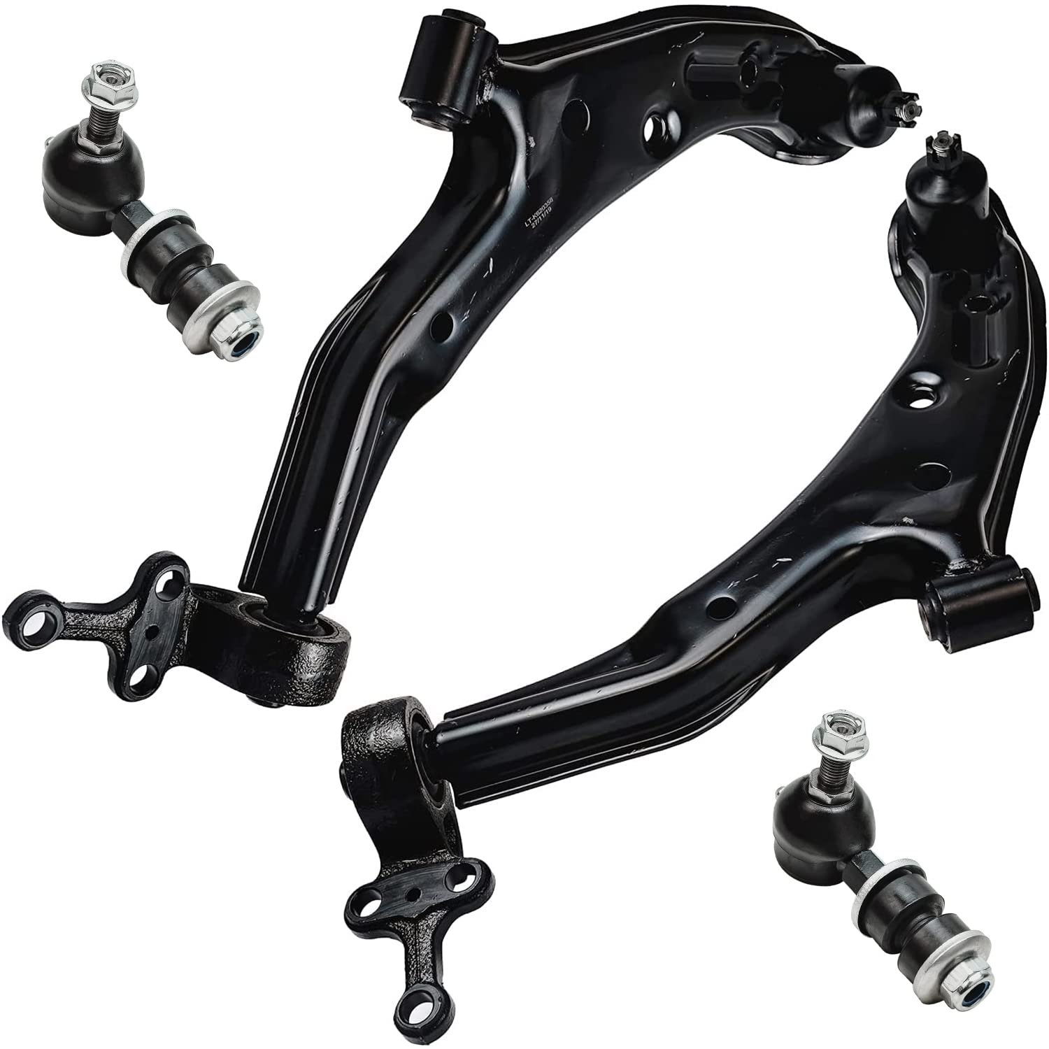 4pc Front Lower Control Arms Sway Bar Links Suspension Kit