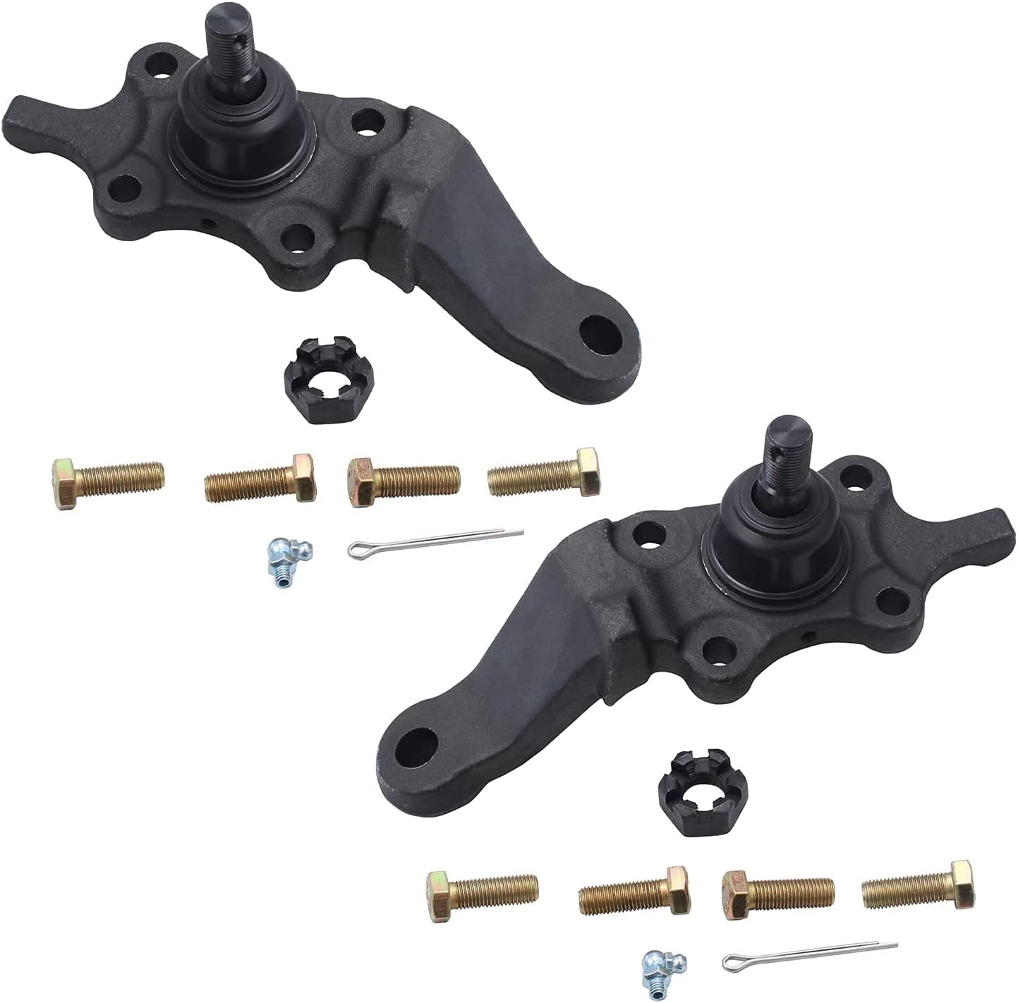 Detroit Axle - Front Inner Outer Tie Rods Ball Joints for Toyota Tundra Sequoia — image 4