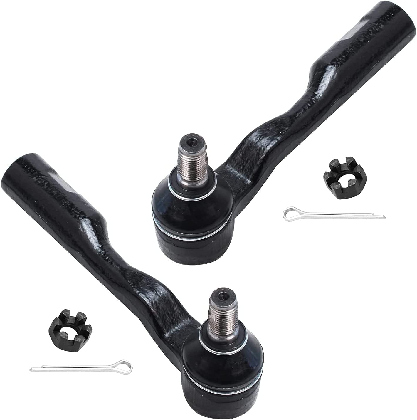 Detroit Axle - Front Inner  Outer Tie Rods for 2000-2002 Toyota Sequoia Tundra — image 5