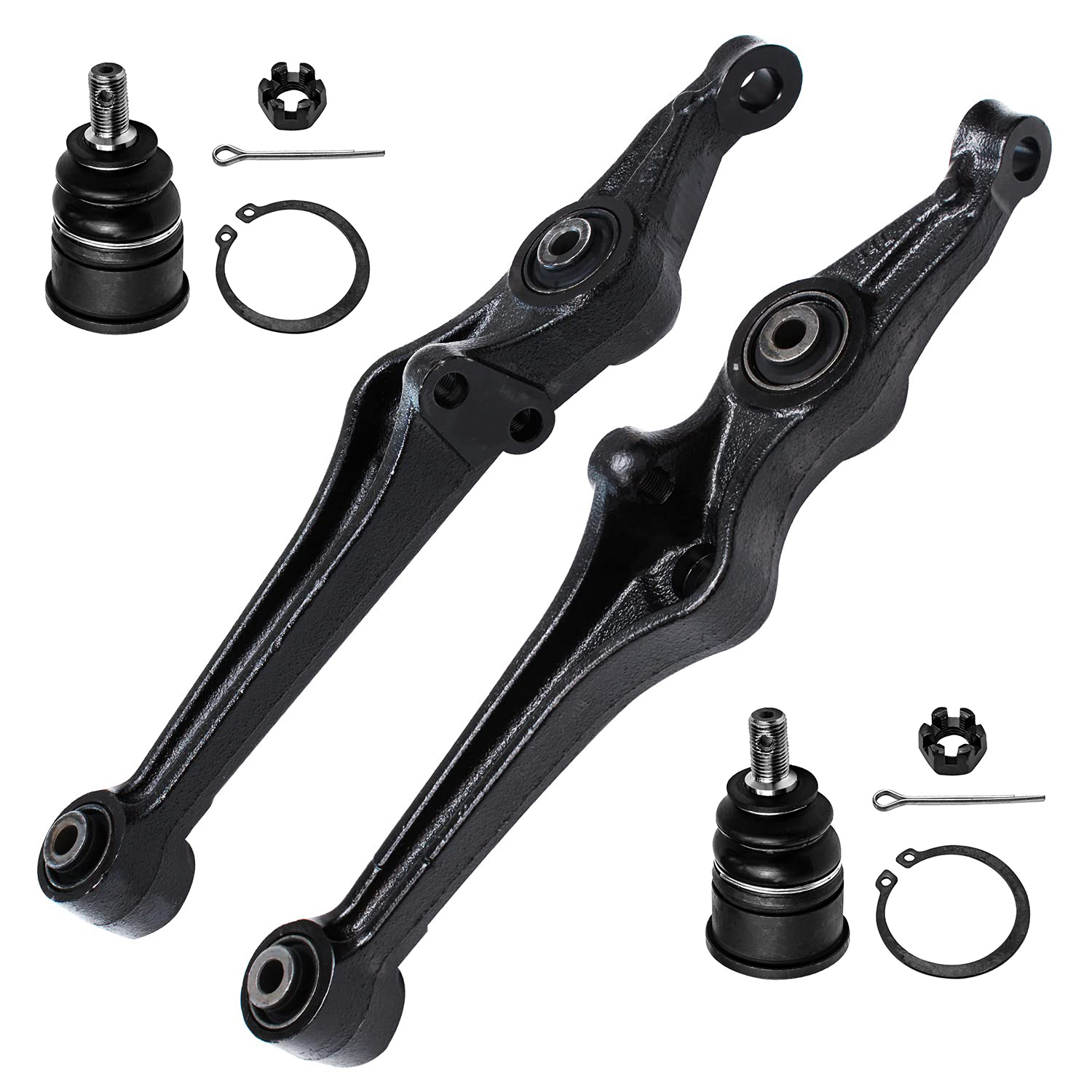 4pc Front Lower Control Arms Ball Joints Suspension Kit