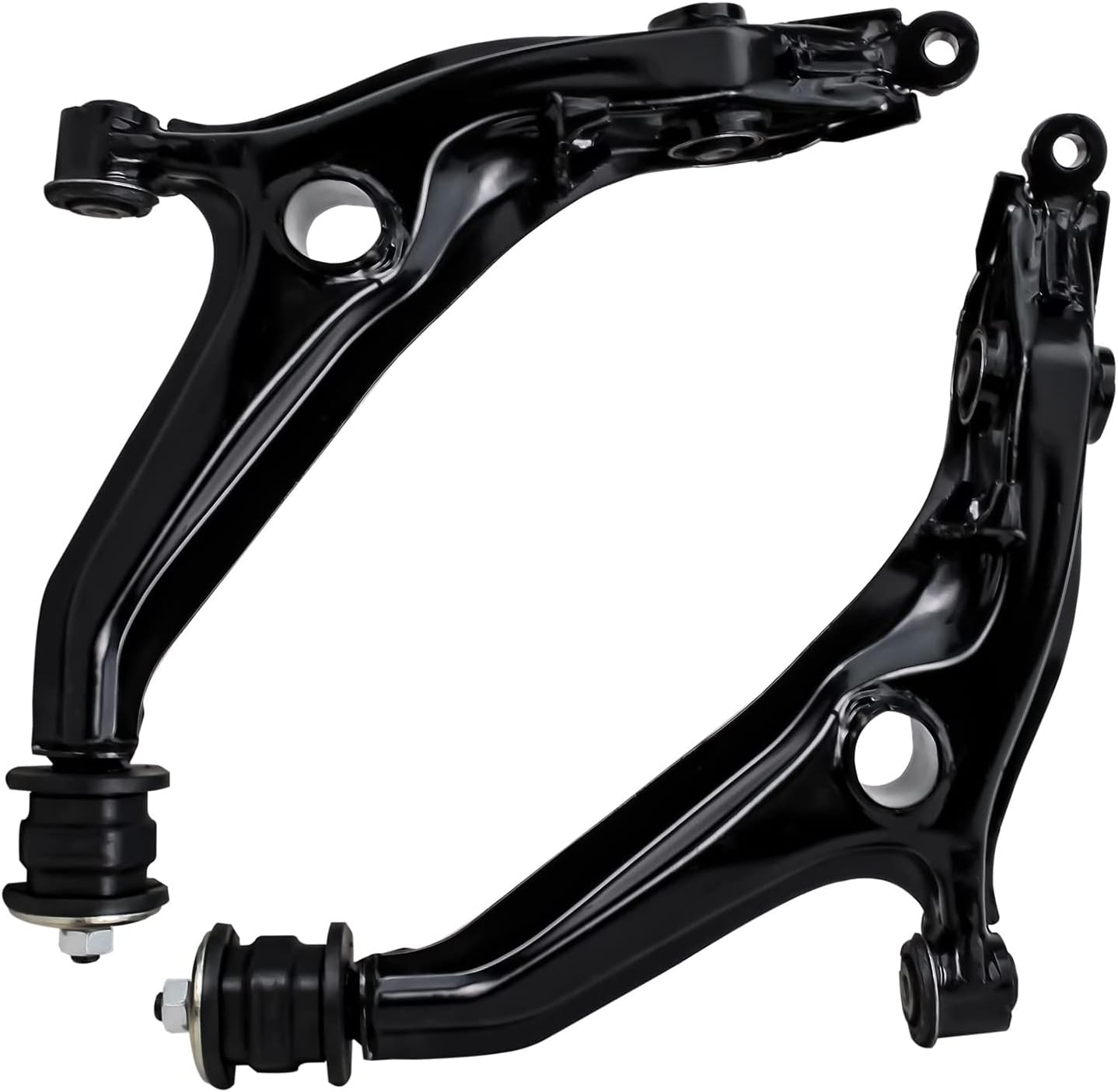 Detroit Axle - Front Upper Lower Control Arms Tie Rods for 1996-2000 Honda Civic — image 5