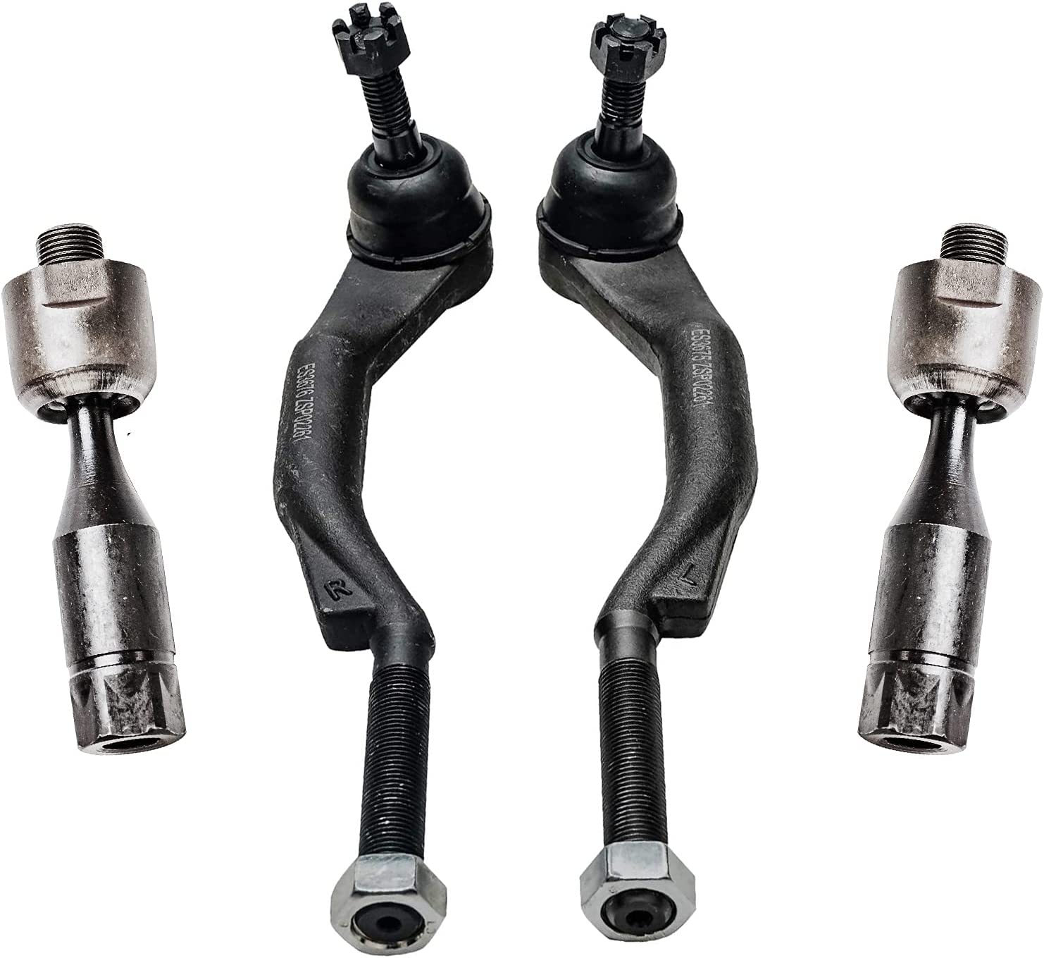 Detroit Axle - 16mm Front Inner Outer Tie Rods for Rainier 9-7X SSR Trailblazer
