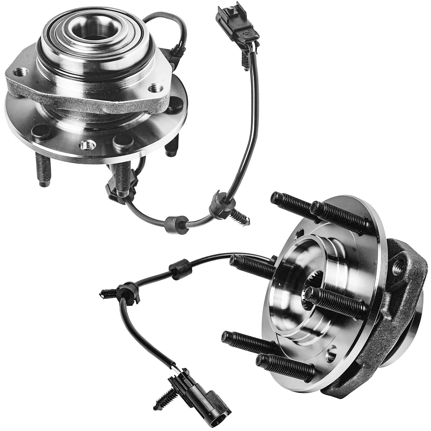 Detroit Axle - 4WD Front CV Axles Upper Control Arms Hubs for Trailblazer Envoy — image 5