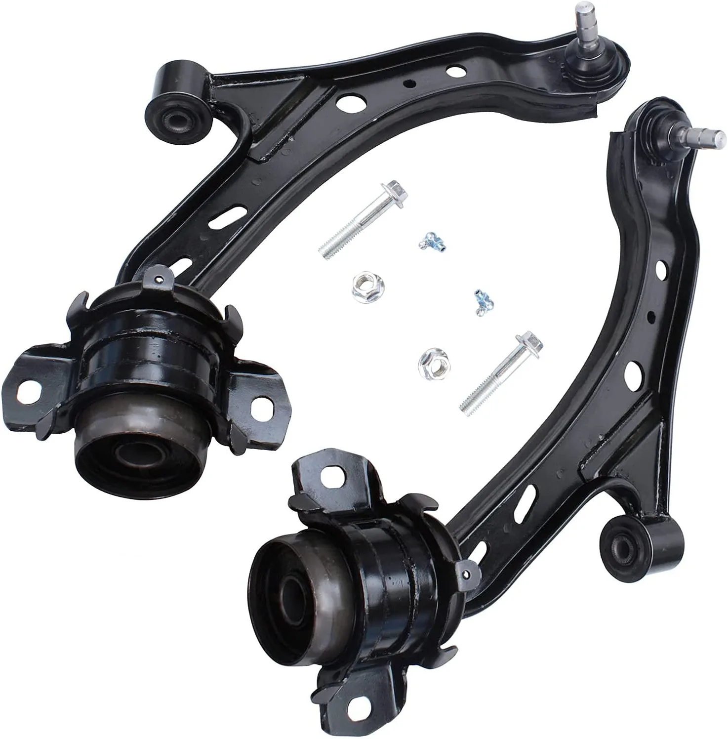Detroit Axle - Front Lower Control Arms Sway Bars Kit for 2005-2010 Ford Mustang — image 4
