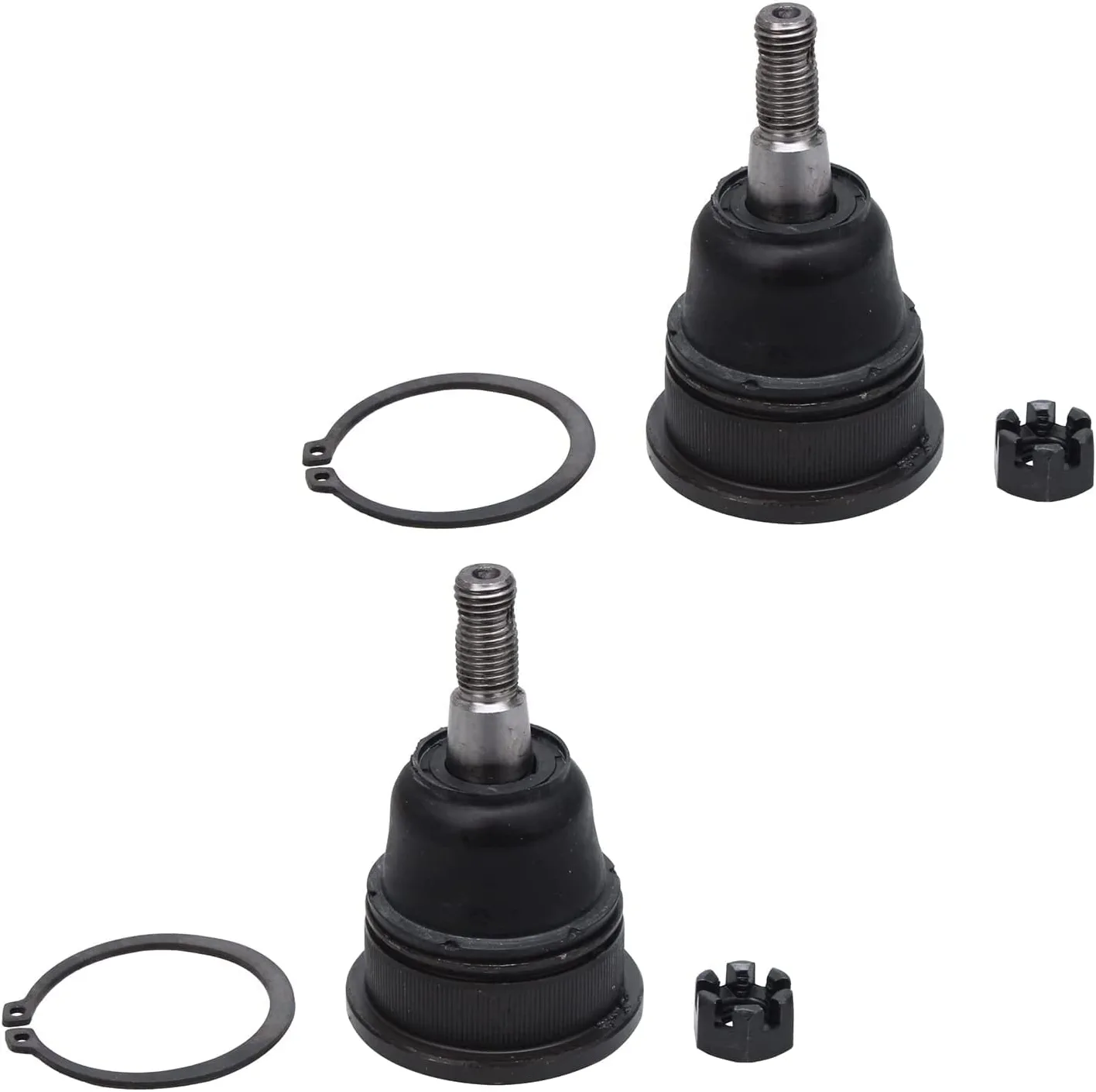 Detroit Axle - Front Inner Outer Tie Rods Kit for Chrysler Town  Country Routan — image 7