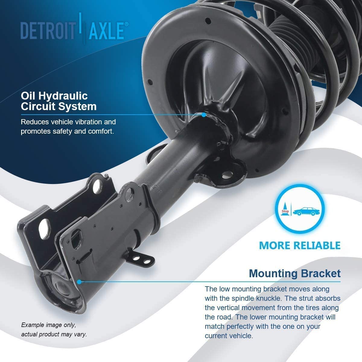 2005 Dodge Grand Caravan - Detroit Axle Chrysler Front Suspension Strut ...