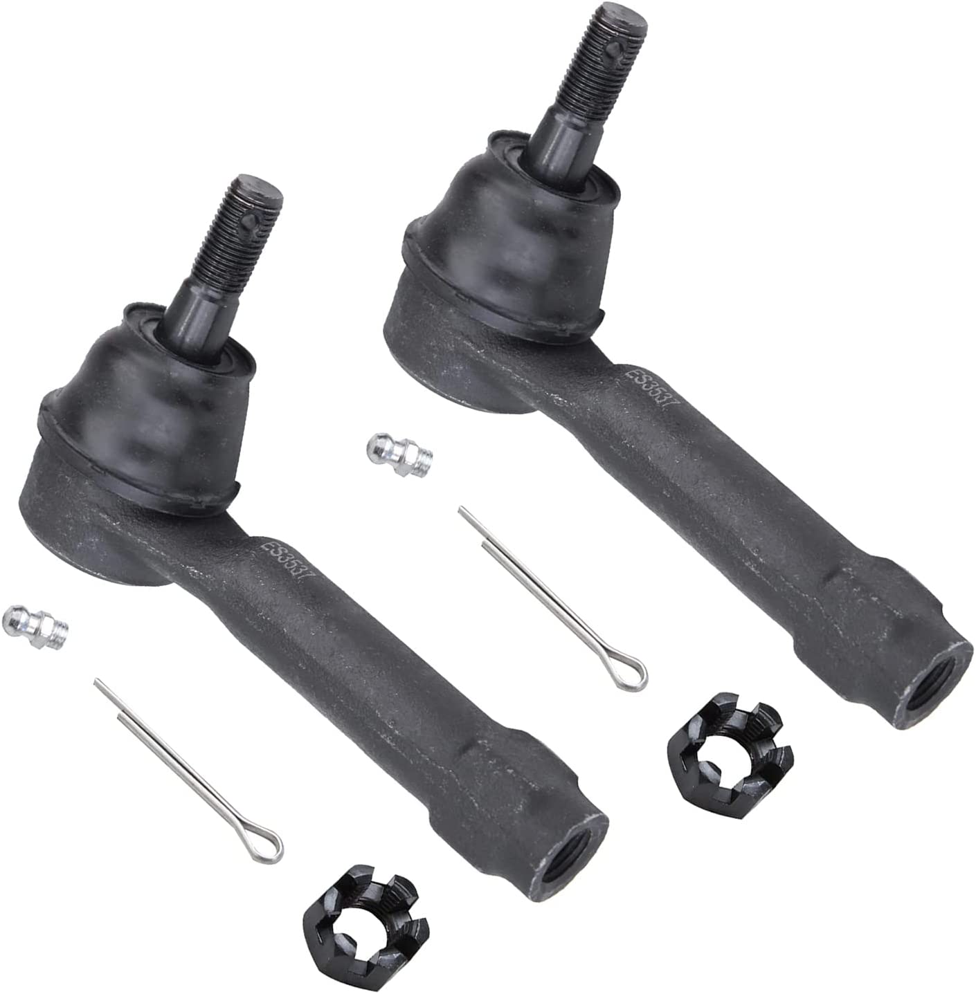 Detroit Axle - Front Outer Tie Rods Sway Bar Links Kit for Grand Caravan Voyager — image 5