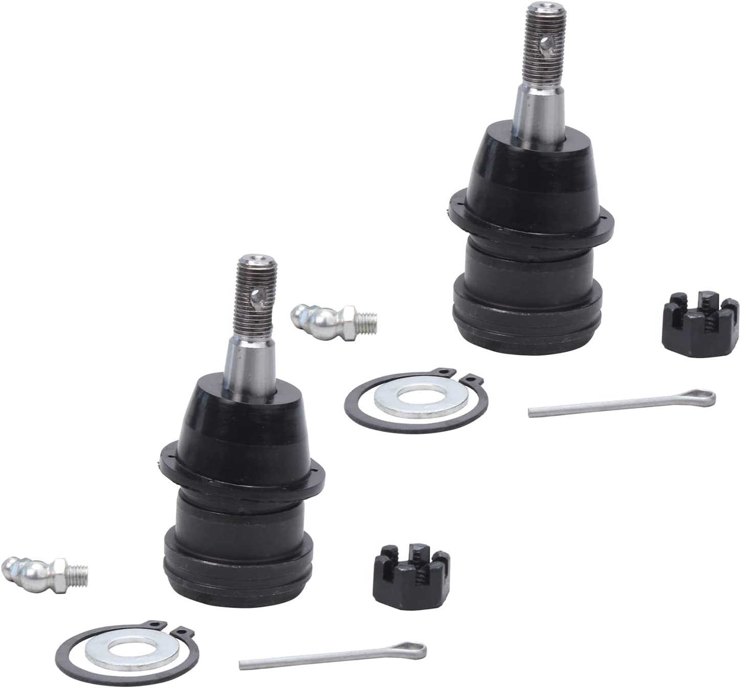 Detroit Axle - Front Outer Tie Rods Sway Bar Links Kit for Grand Caravan Voyager — image 4