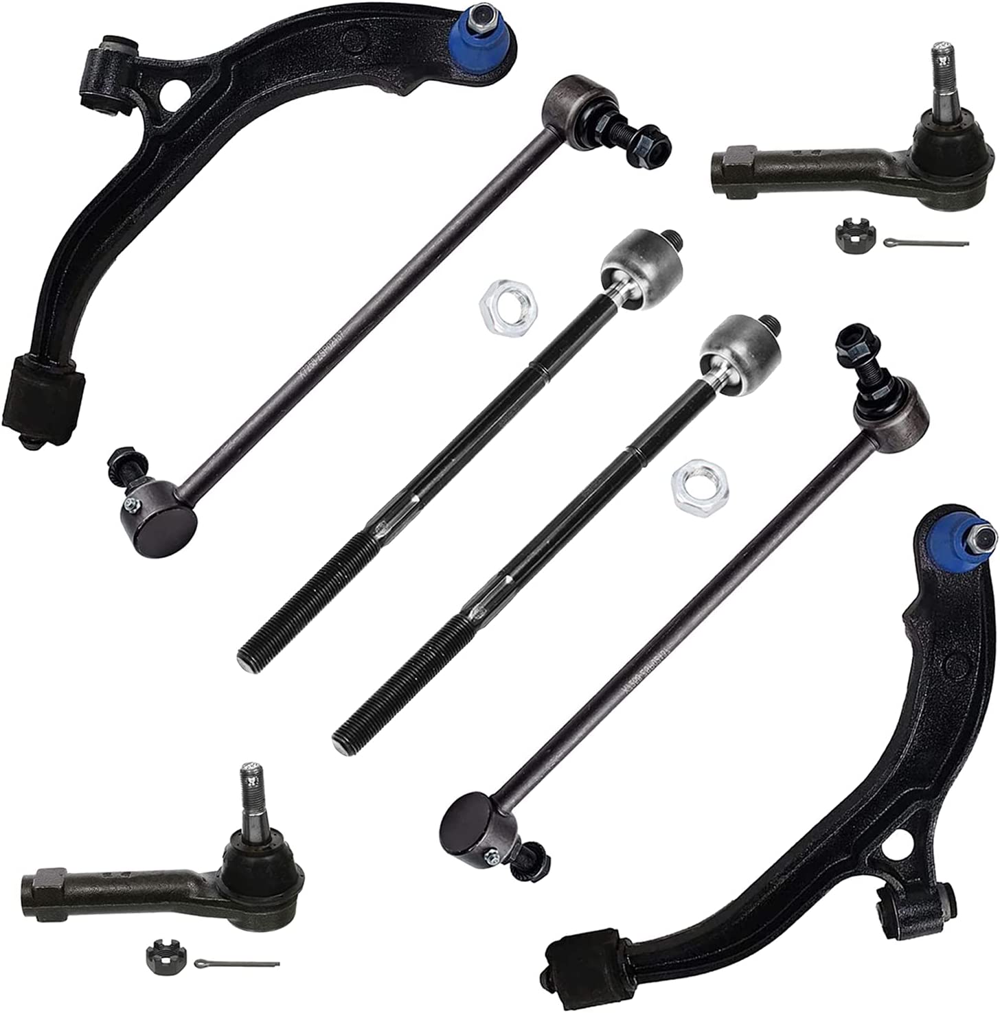 Detroit Axle - Front Lower Control Arms Kit for 2001-2007 Caravan Town Country