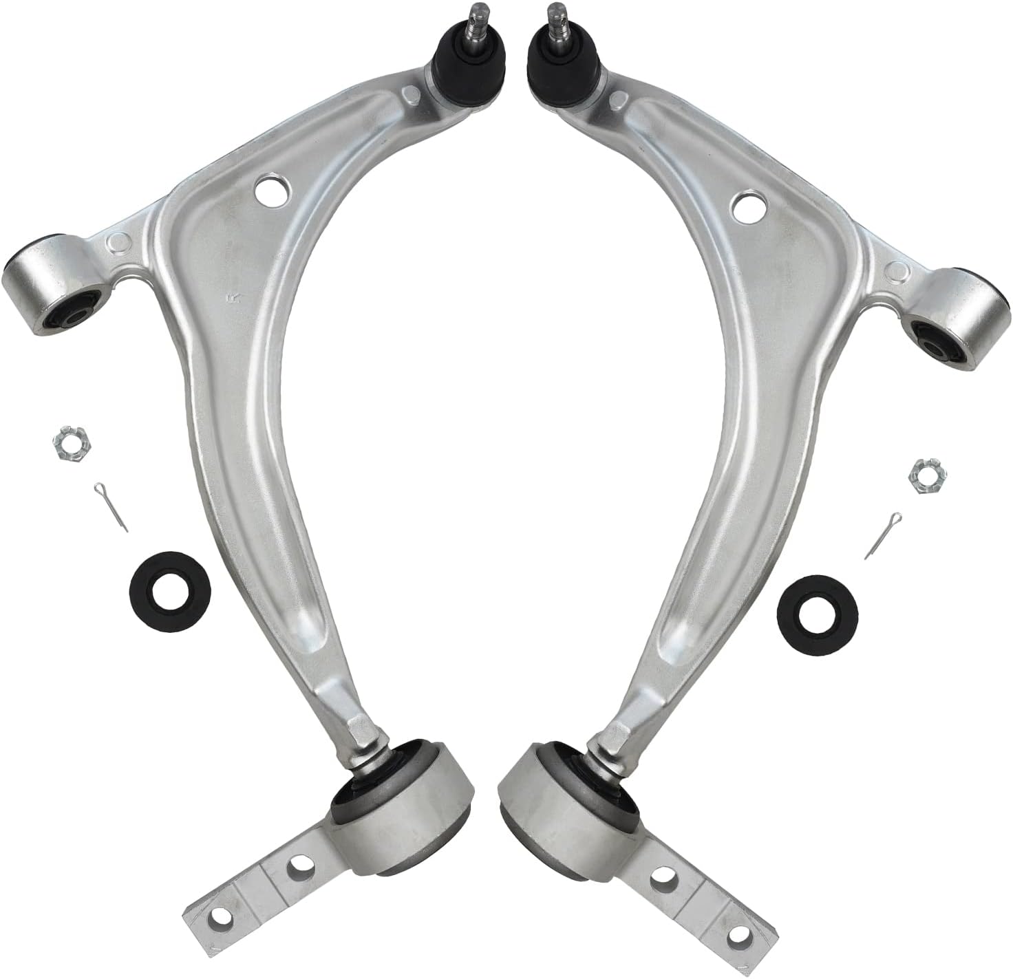 Detroit Axle - Front Lower Control Arms Tie Rods Sway Bars for Altima Maxima — image 4