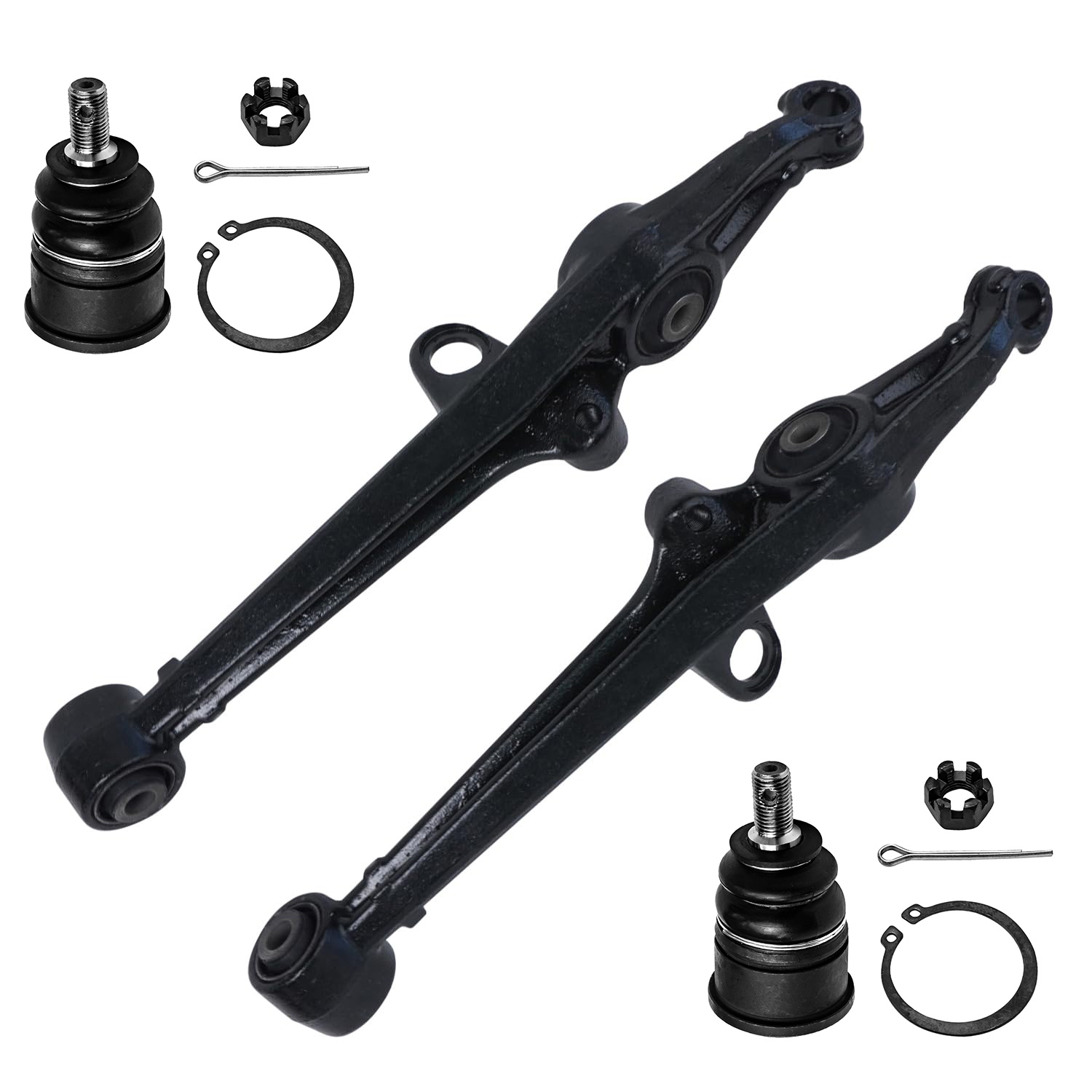 4pc Front Lower Control Arms Ball Joints Suspension Kit