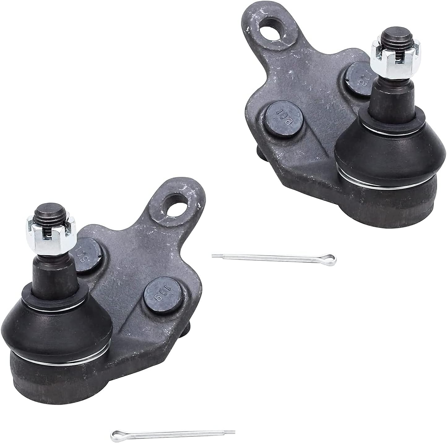 Detroit Axle - Front Lower Ball Joints Outer Tie Rods Kit for Camry Highlander — image 5