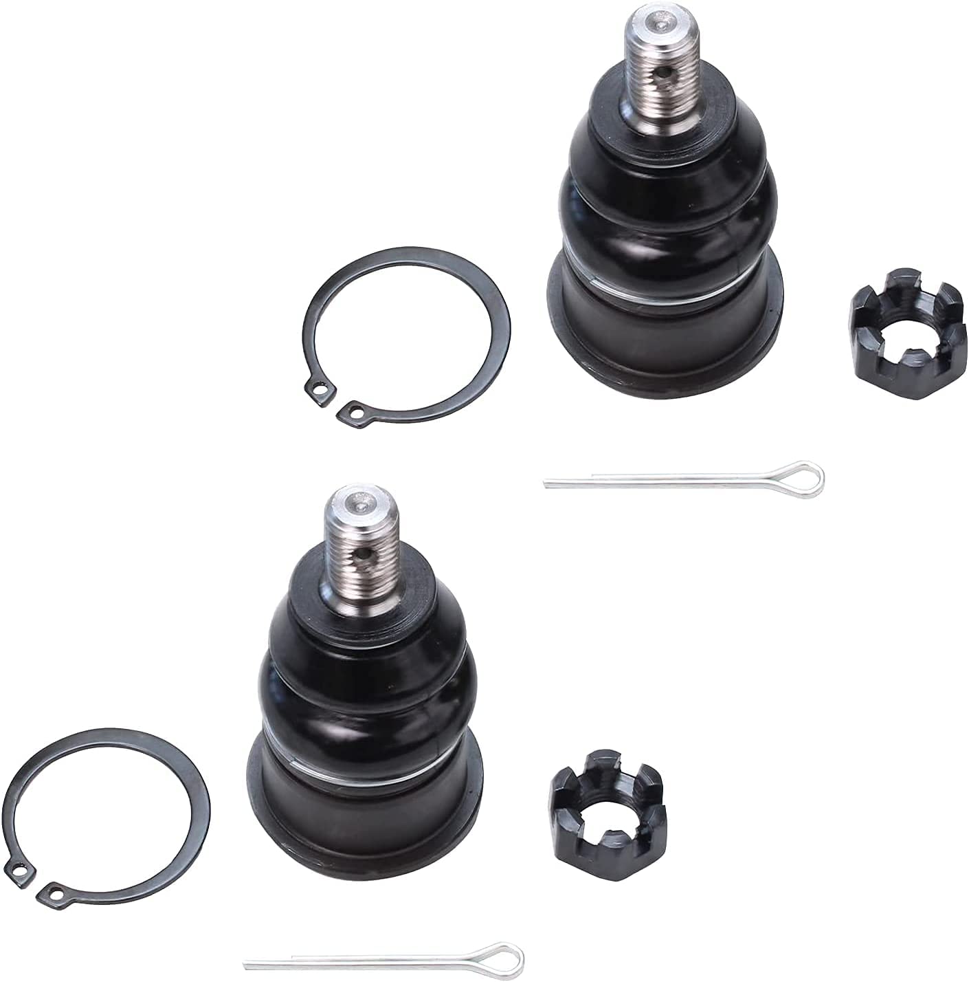 Detroit Axle - Front Lower Control Arms Outer Tie Rods Kit for Ford Taurus Sable — image 6