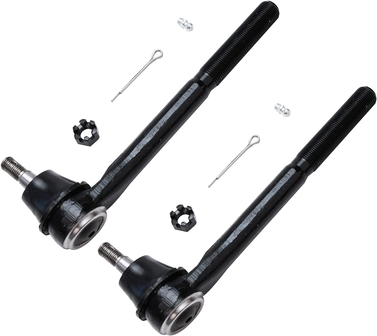 Detroit Axle - Front Inner Outer Tie Rods for Chevy S10 Blazer Jimmy Sonoma RWD — image 5