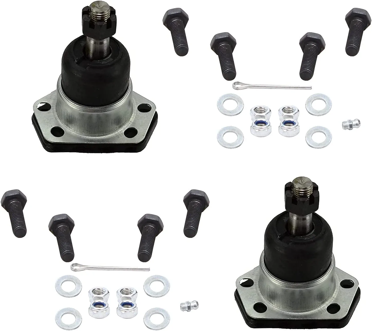 Detroit Axle - Front Inner Outer Tie Rods for Chevy S10 Blazer Jimmy Sonoma RWD — image 7