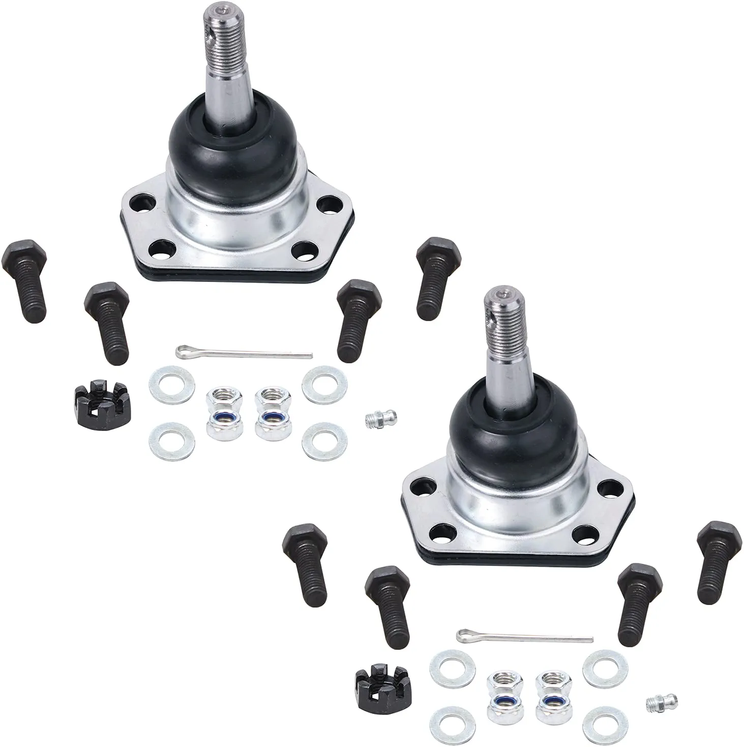 Detroit Axle - Front Upper Lower Ball Joints for Chevy S-10 Blazer GMC Jimmy 2WD — image 4
