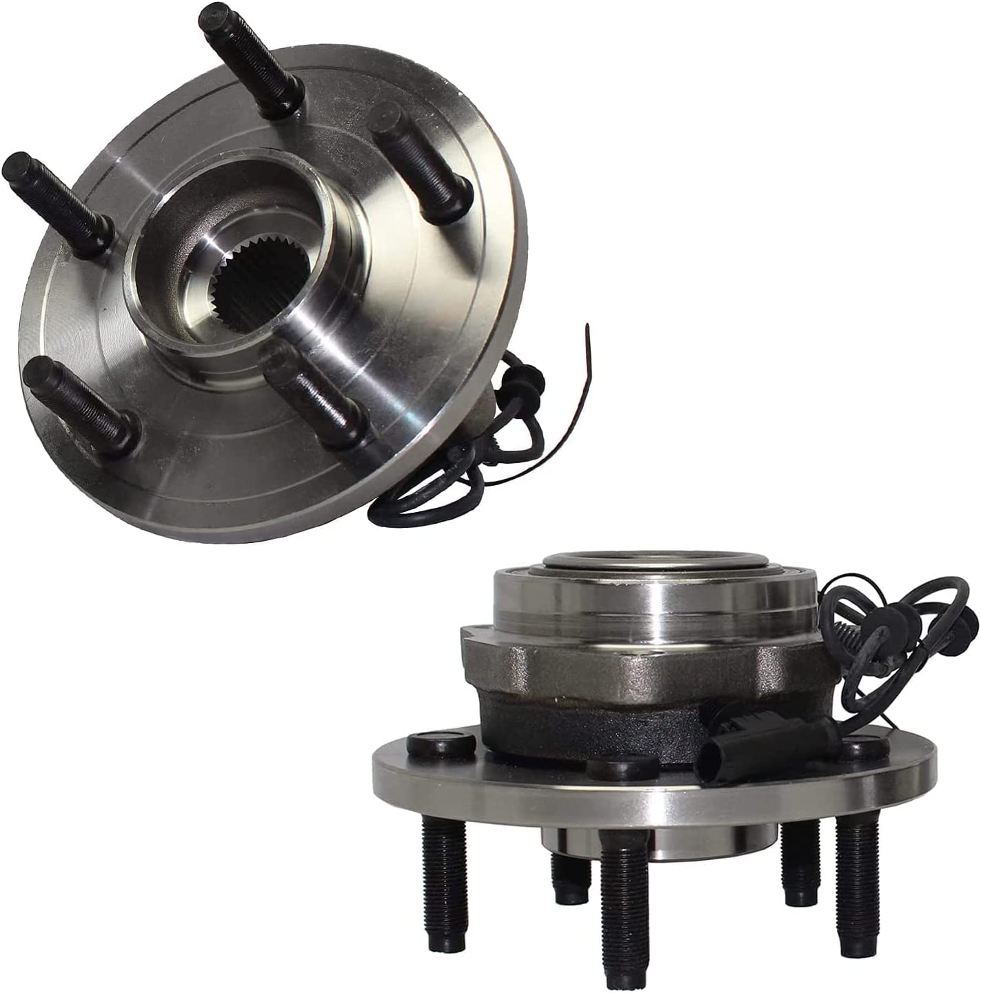 Detroit Axle - Front Control Arms Wheel Hubs Tie Rods for 2004-05 Dodge Durango — image 5