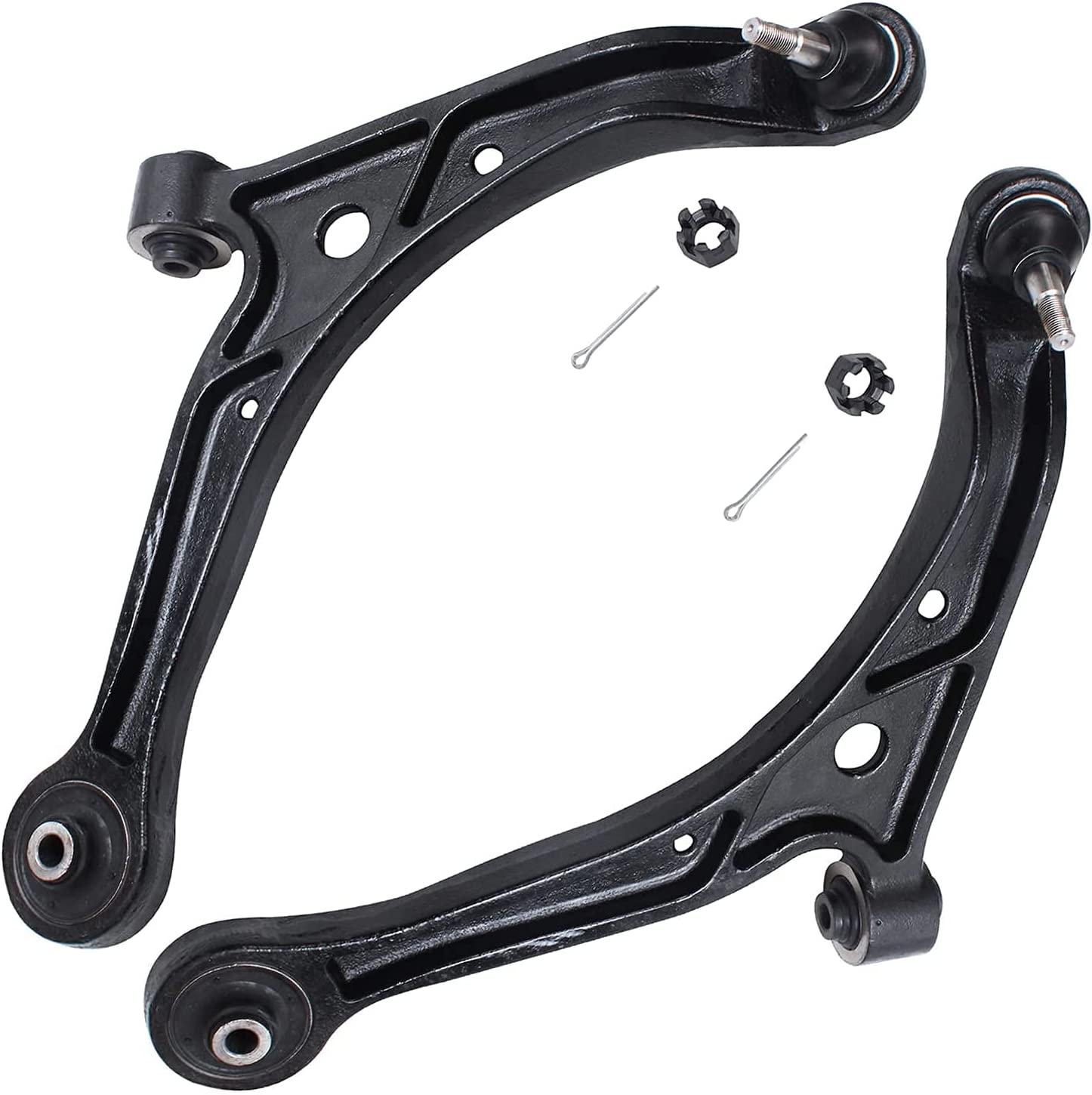 Detroit Axle - Front Lower Control Arms Outer Tie Rods for 1999-04 Honda Odyssey — image 4