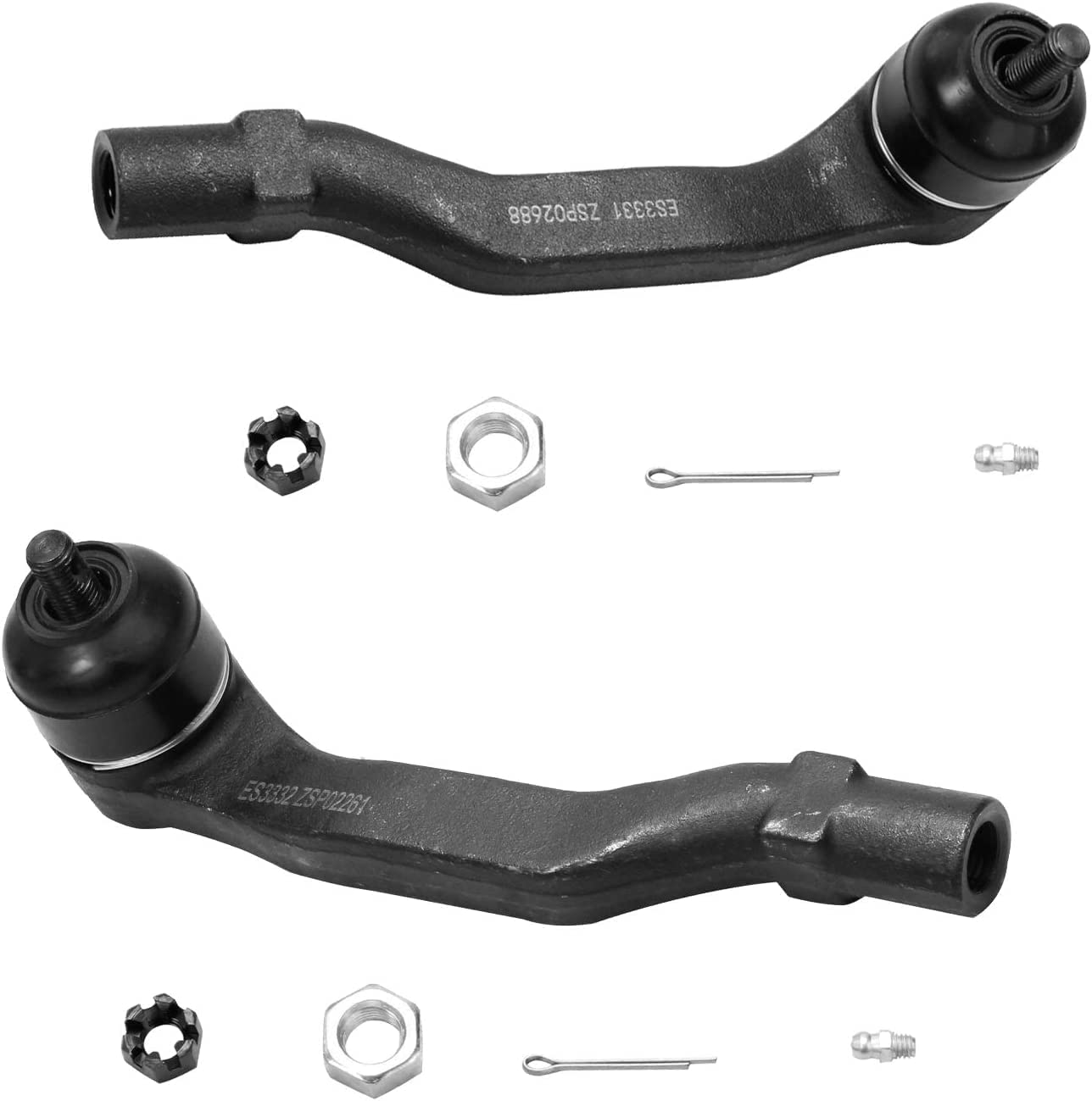 Detroit Axle - Front Struts Control Arms Tie Rods for 1992 1993-1995 Honda Civic — image 9