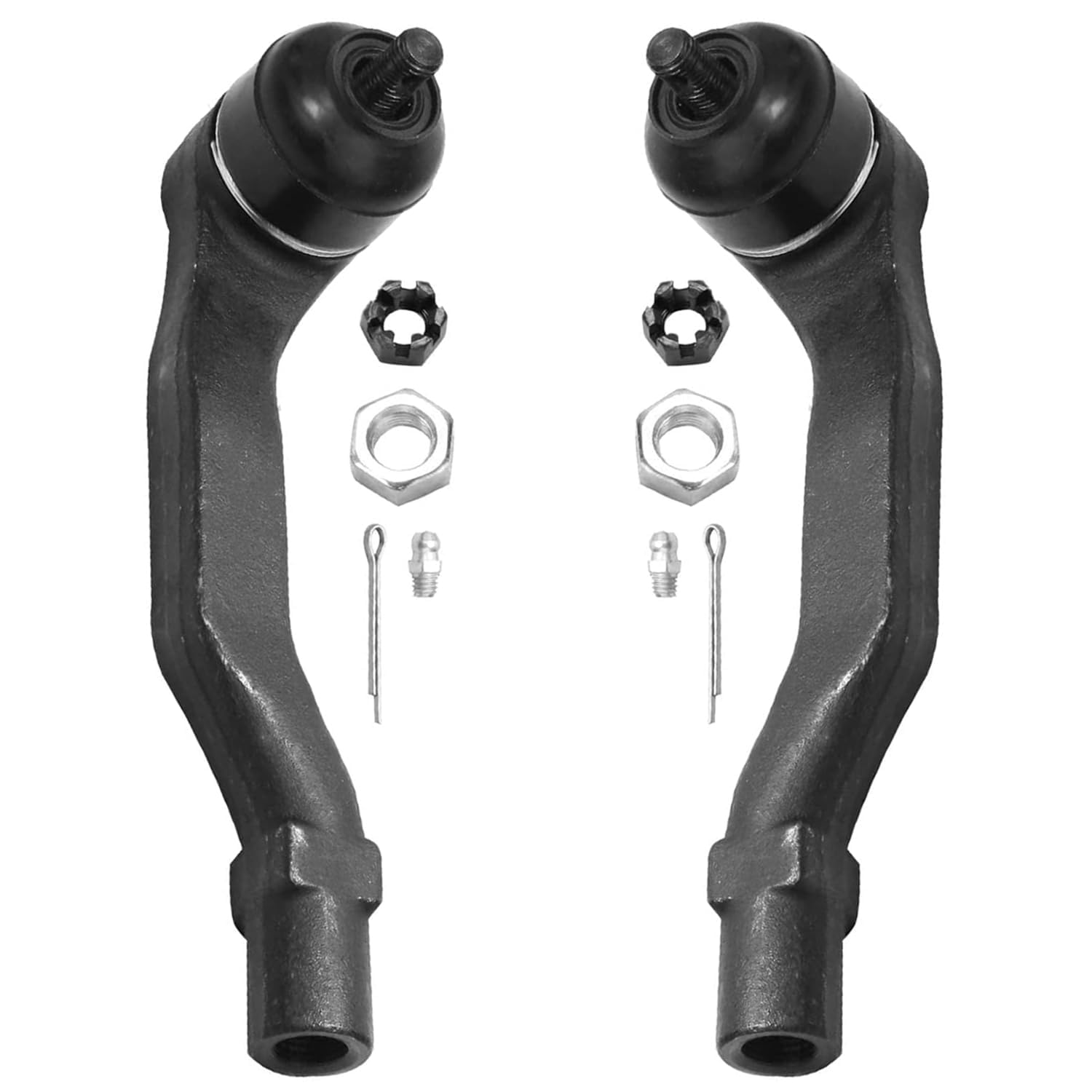 Detroit Axle - Front Steering Rack and Pinion Outer Tie Rods for Civic — image 5